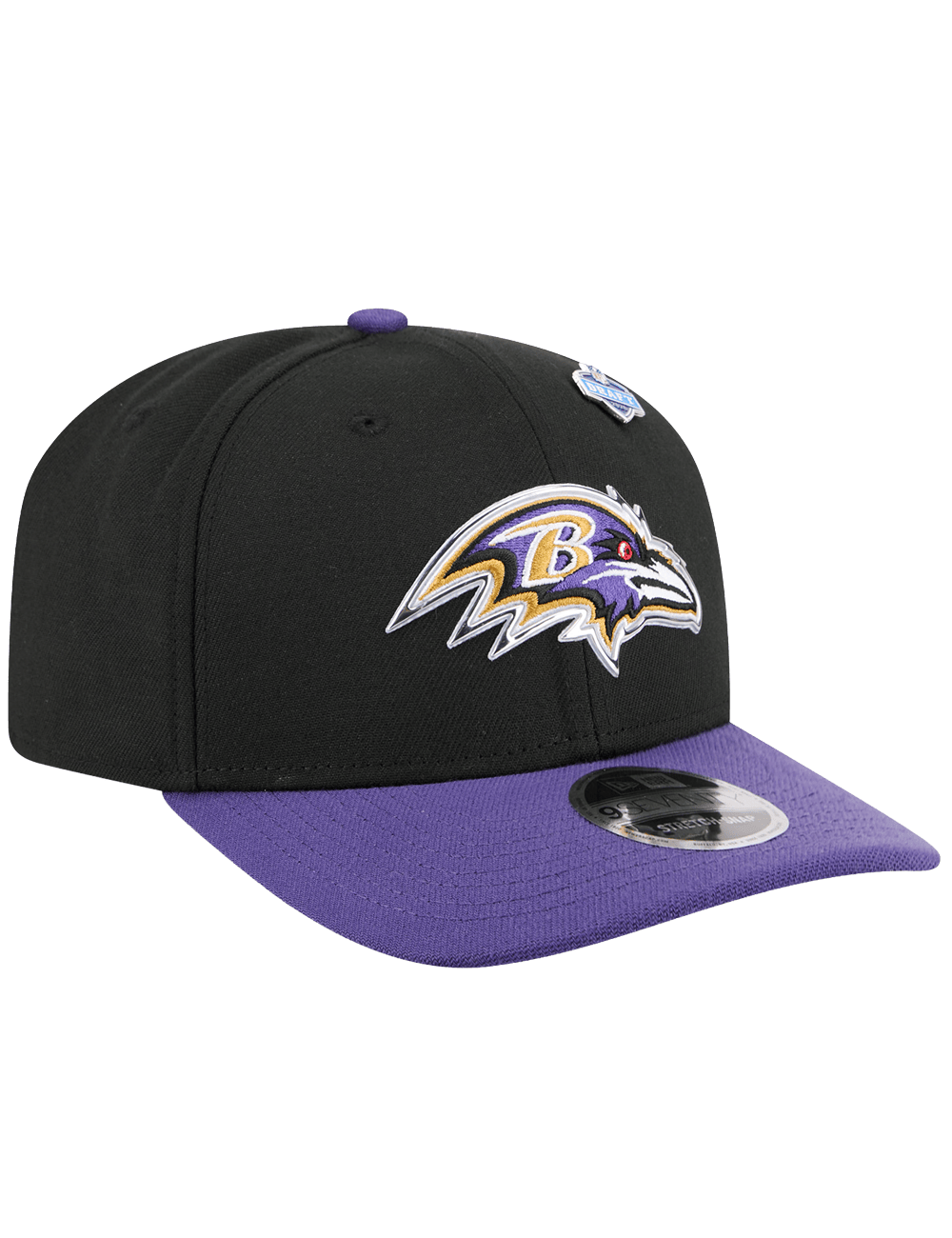 New Era Caps OSFM Baltimore Ravens New Era NFL Draft 26 9SEVENTY Stretch-Snapback Hat