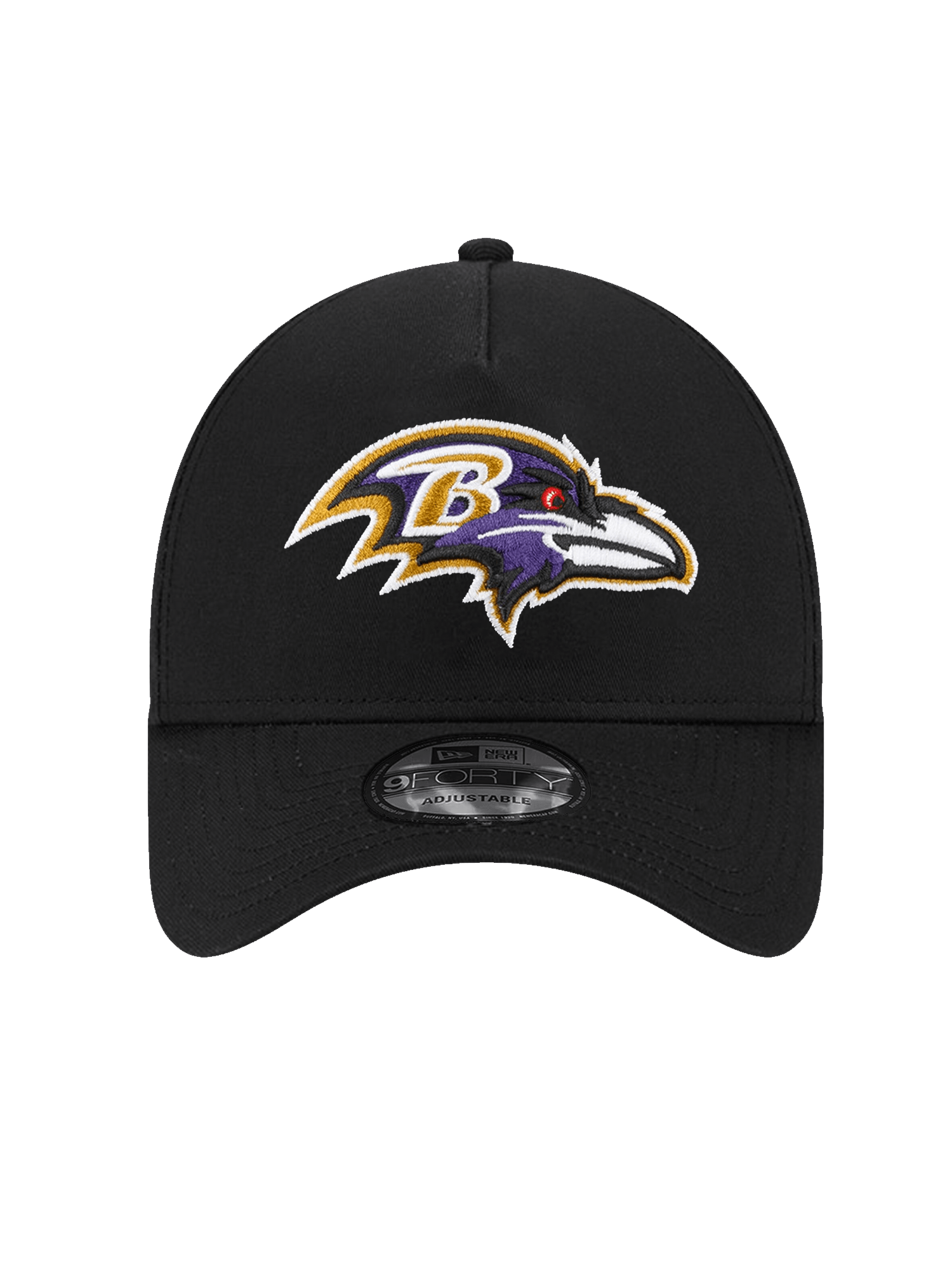 New Era Caps Baltimore Ravens New Era NFL Team 9FORTY A-Frame Snapback Hat - Black