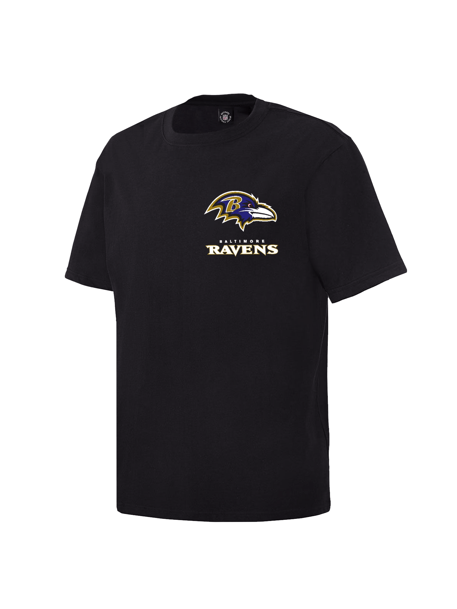 NFL Branded T-Shirts Baltimore Ravens NFL Steiner Chest Hit T-Shirt - Black
