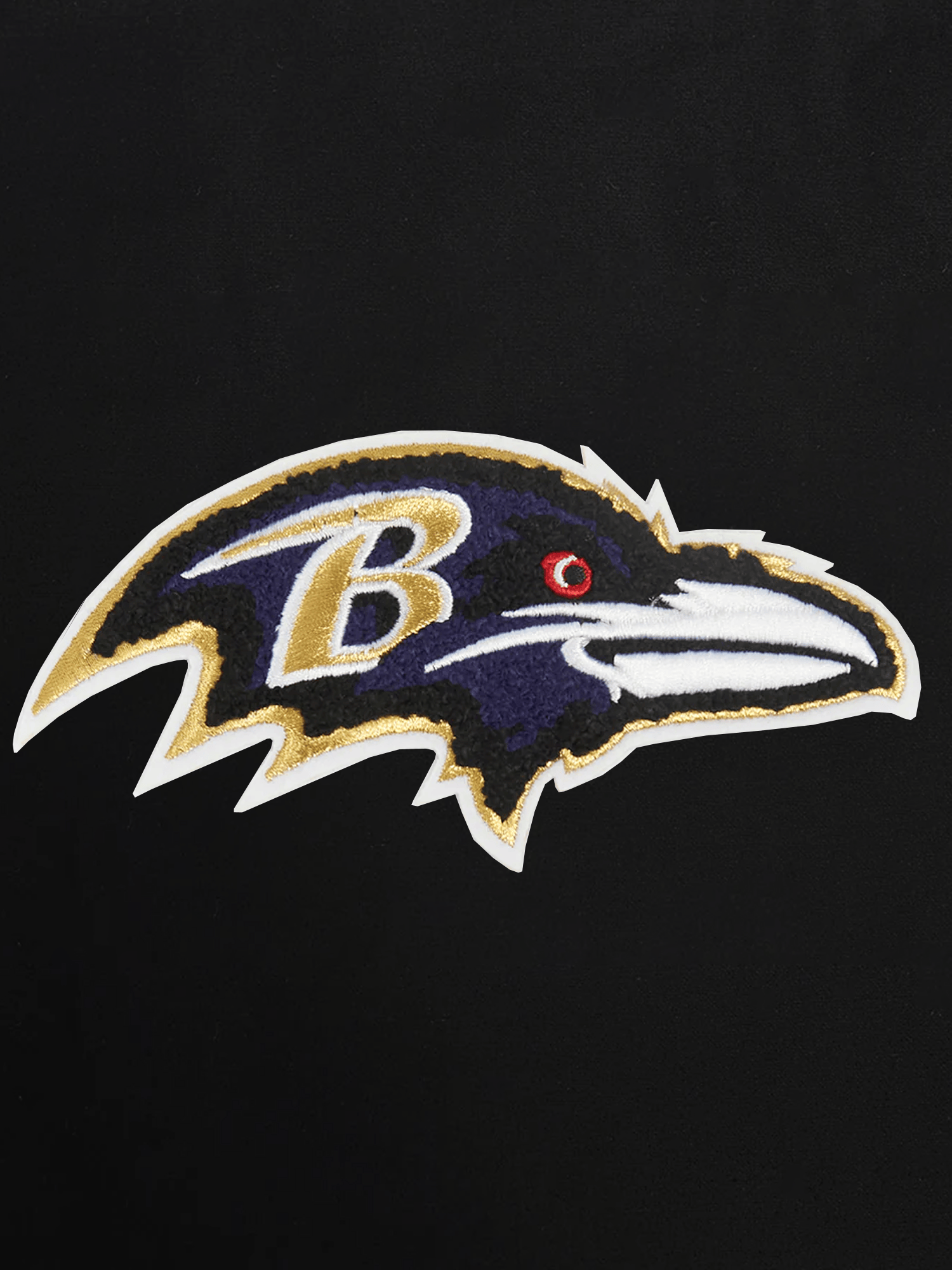 Pro Standard Jumpers Baltimore Ravens Pro Standard NFL Team Chenille Flex Hoodie Jumper - Black