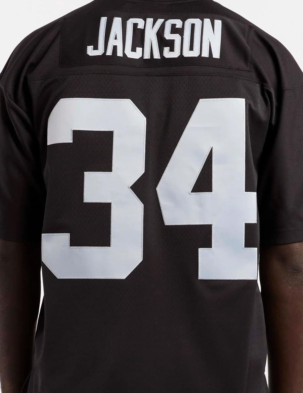 Mitchell And Ness Jerseys Bo Jackson Las Vegas Raiders Mitchell & Ness NFL 88 Legacy Jersey - Black