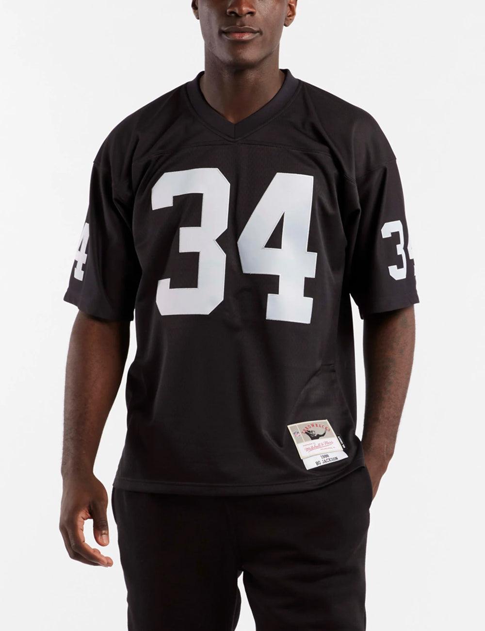Mitchell And Ness Jerseys Bo Jackson Las Vegas Raiders Mitchell & Ness NFL 88 Legacy Jersey - Black