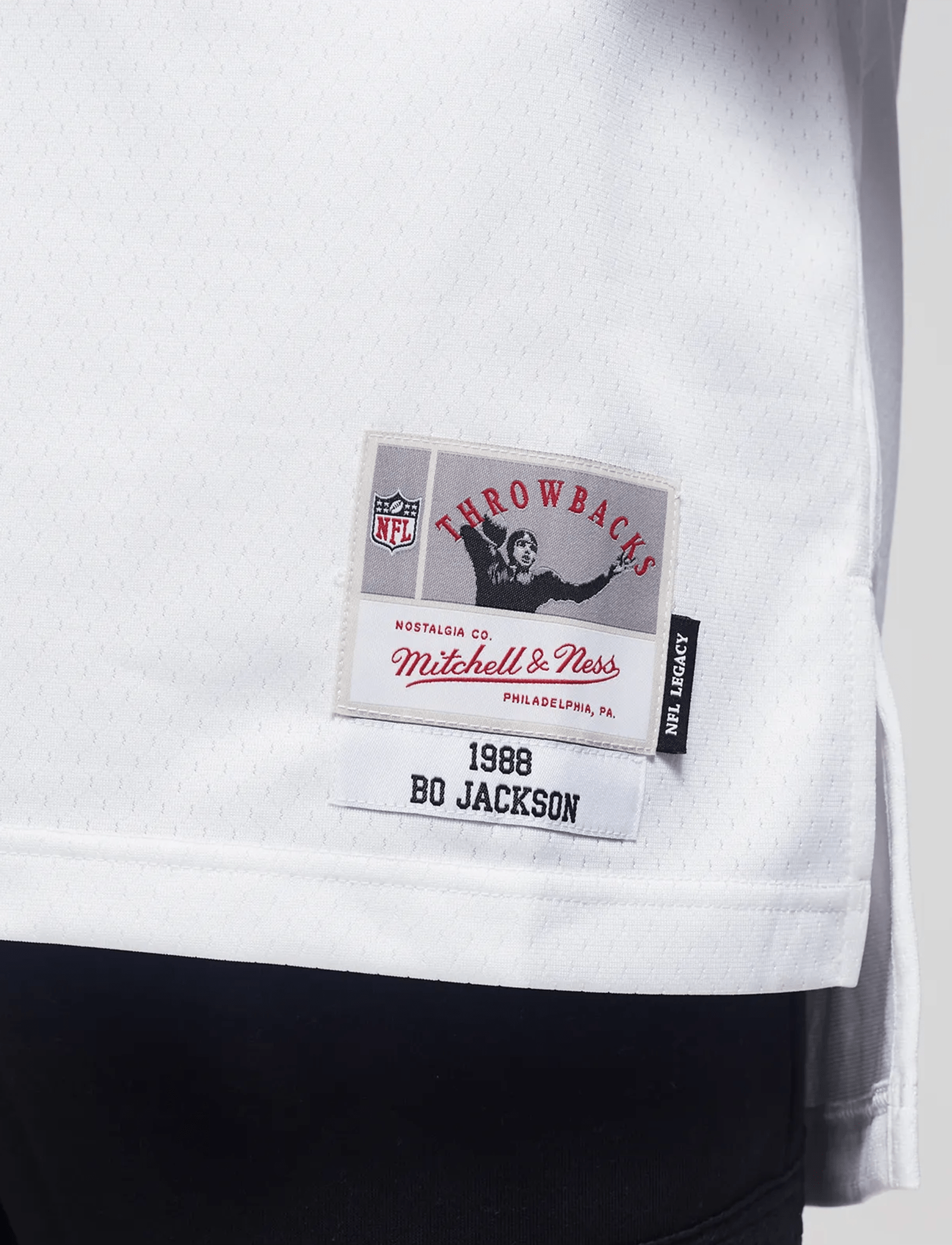 Mitchell And Ness Jerseys Bo Jackson Las Vegas Raiders Mitchell & Ness NFL 88 Road Legacy Jersey - White
