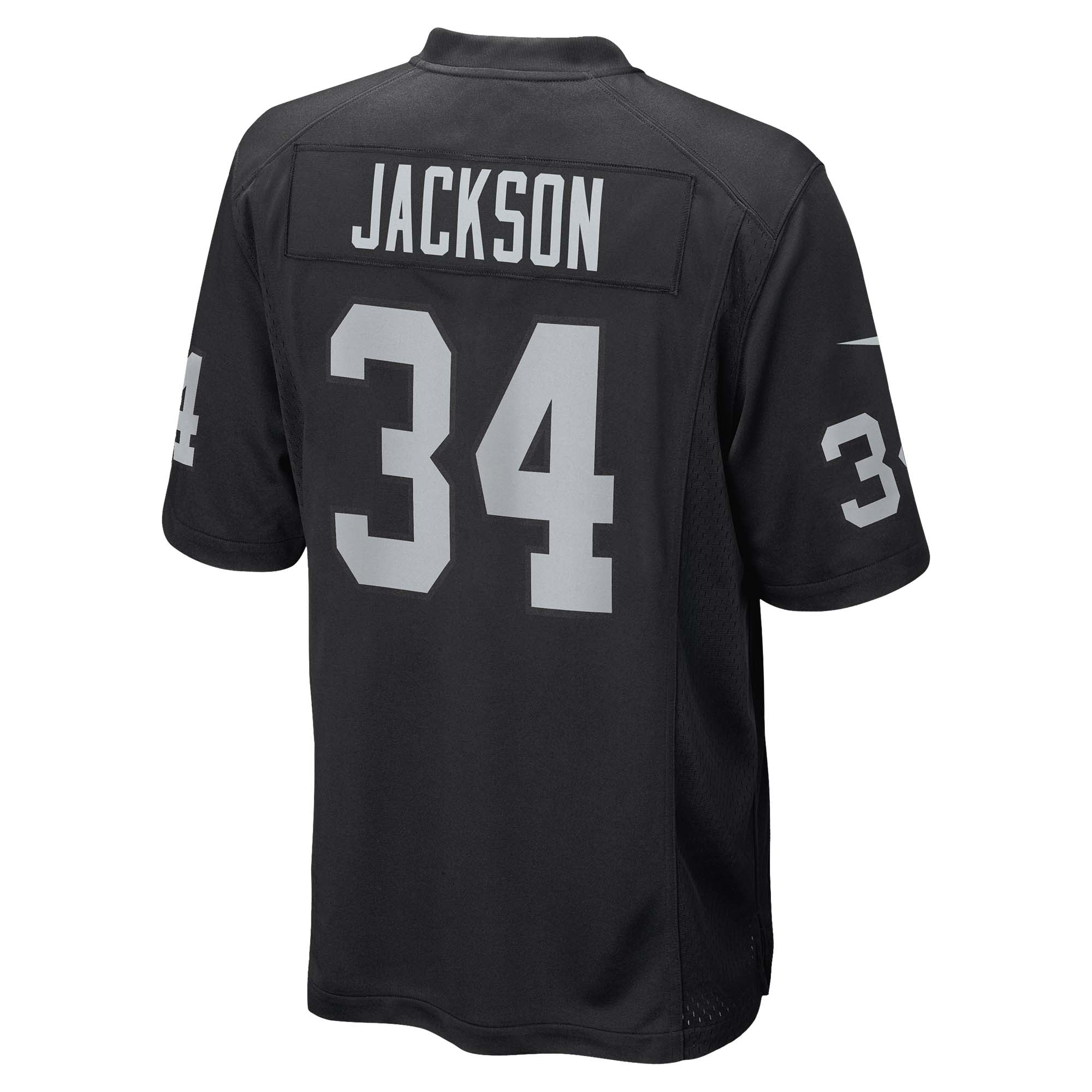 Nike Jerseys Bo Jackson Las Vegas Raiders Nike NFL Throwback Game Jersey - Black