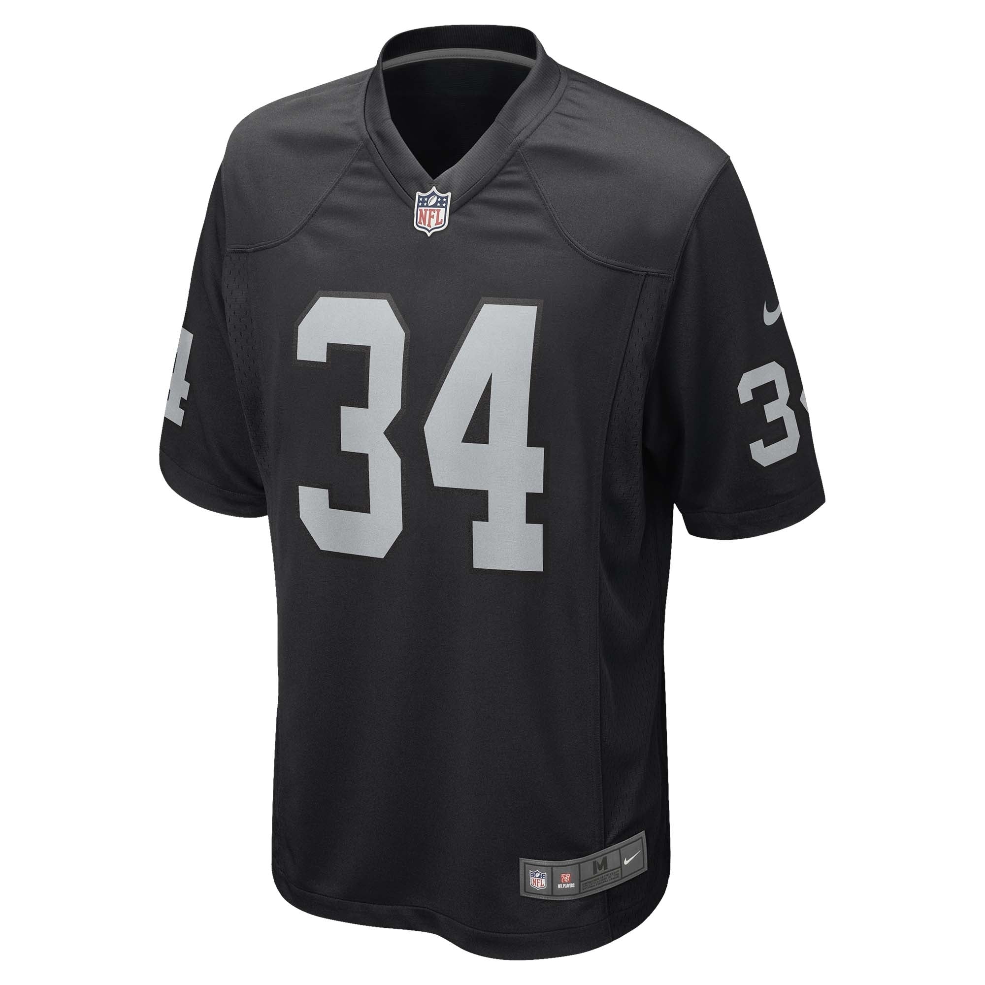 Nike Jerseys Bo Jackson Las Vegas Raiders Nike NFL Throwback Game Jersey - Black