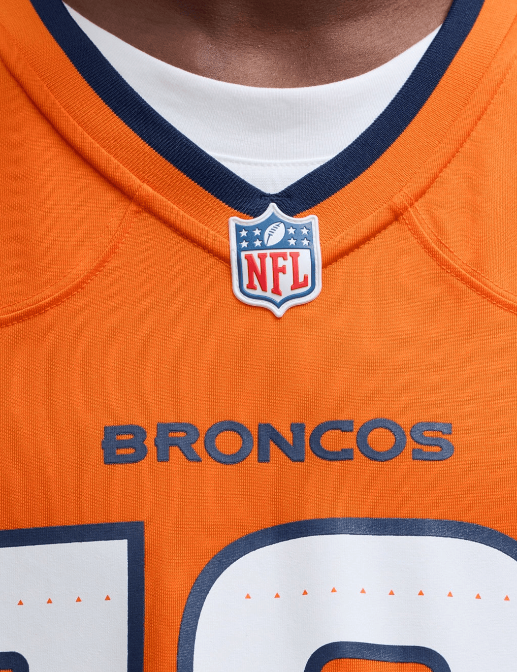 Nike Jerseys Bo Nix Denver Broncos Nike NFL Game Jersey - Orange