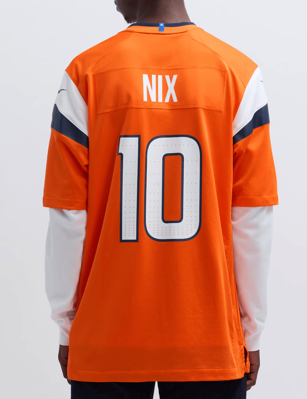 Nike Jerseys Bo Nix Denver Broncos Nike NFL Game Jersey - Orange