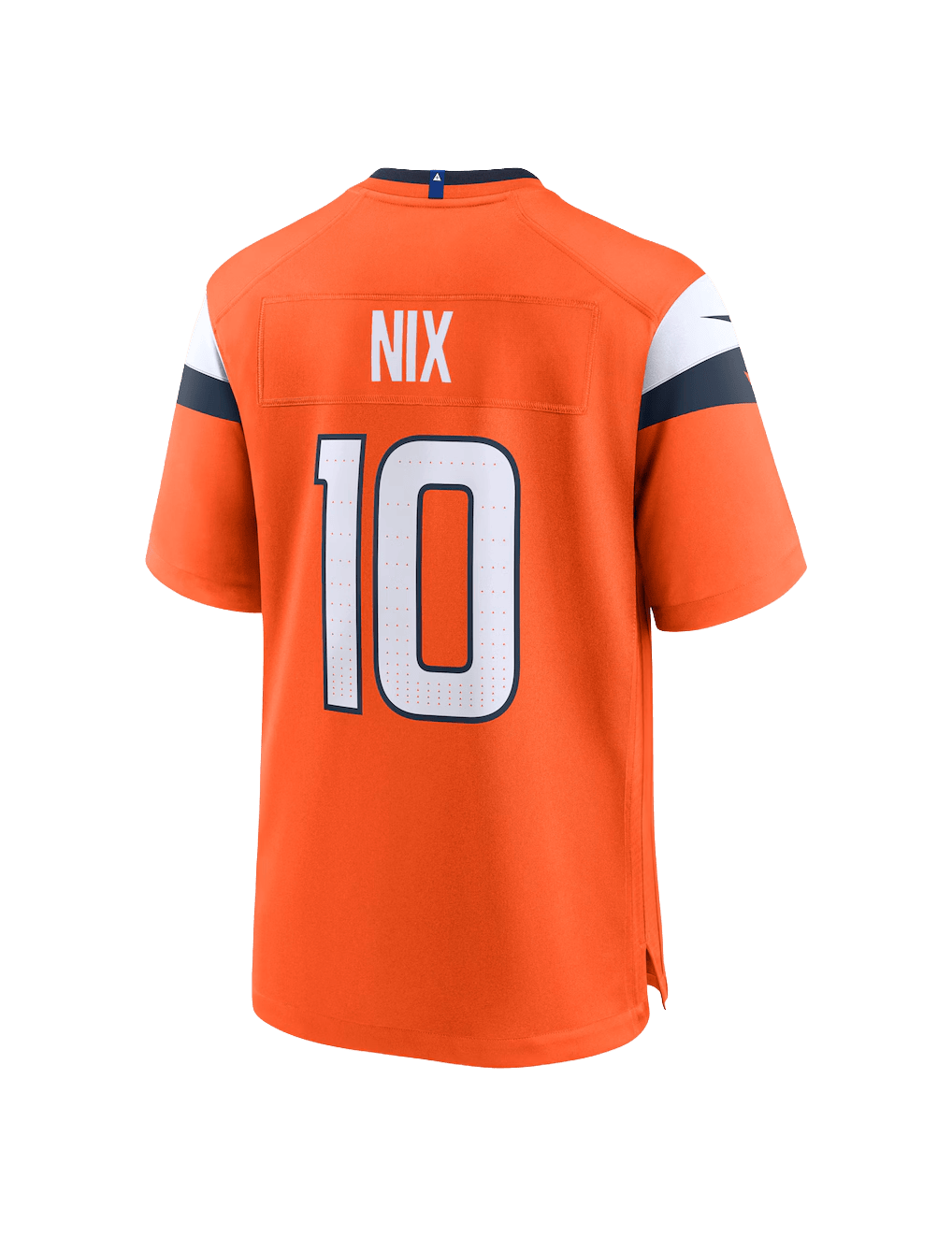 Nike Jerseys Bo Nix Denver Broncos Nike NFL Game Jersey - Orange
