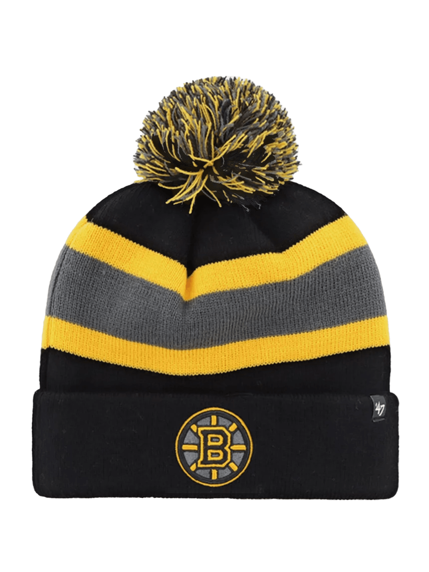 47 Brand Beanies Boston Bruins '47 NHL Highlight Breakaway Knit Beanie - Black