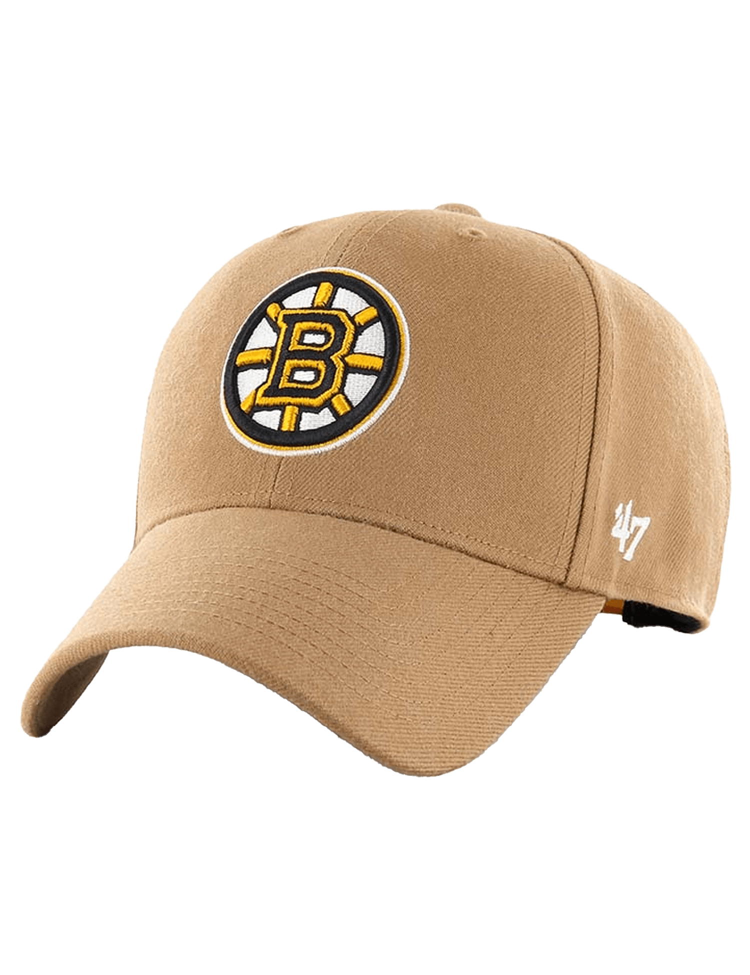 47 Brand Caps Boston Bruins '47 NHL Team MVP Snapback Hat - Camel