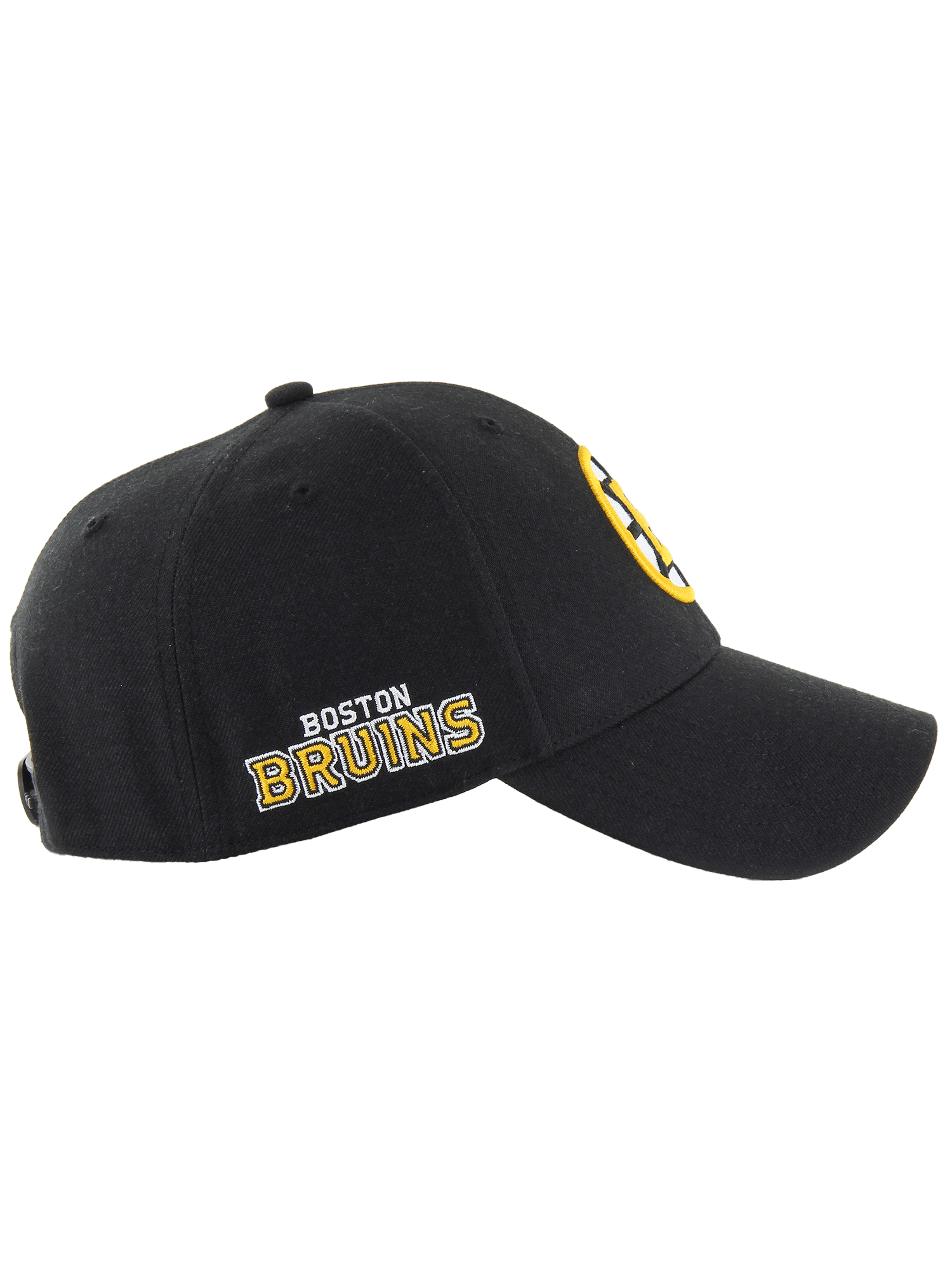 47 Brand Caps Boston Bruins '47 NHL Wordmark Hit MVP Snapback Hat - Black