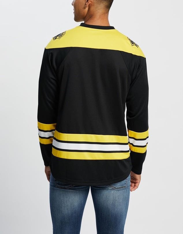Majestic Athletic Jerseys Boston Bruins Majestic NHL Fan Replica Jersey - Black