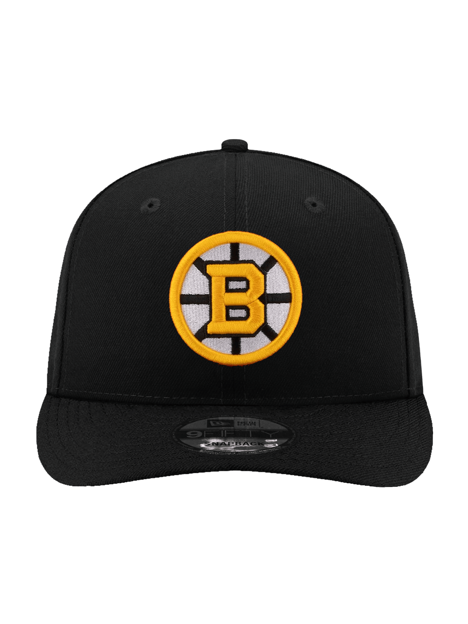 New Era Caps OSFA Boston Bruins New Era NHL Team 9FIFTY Pre-Curved Snapback Hat - Black