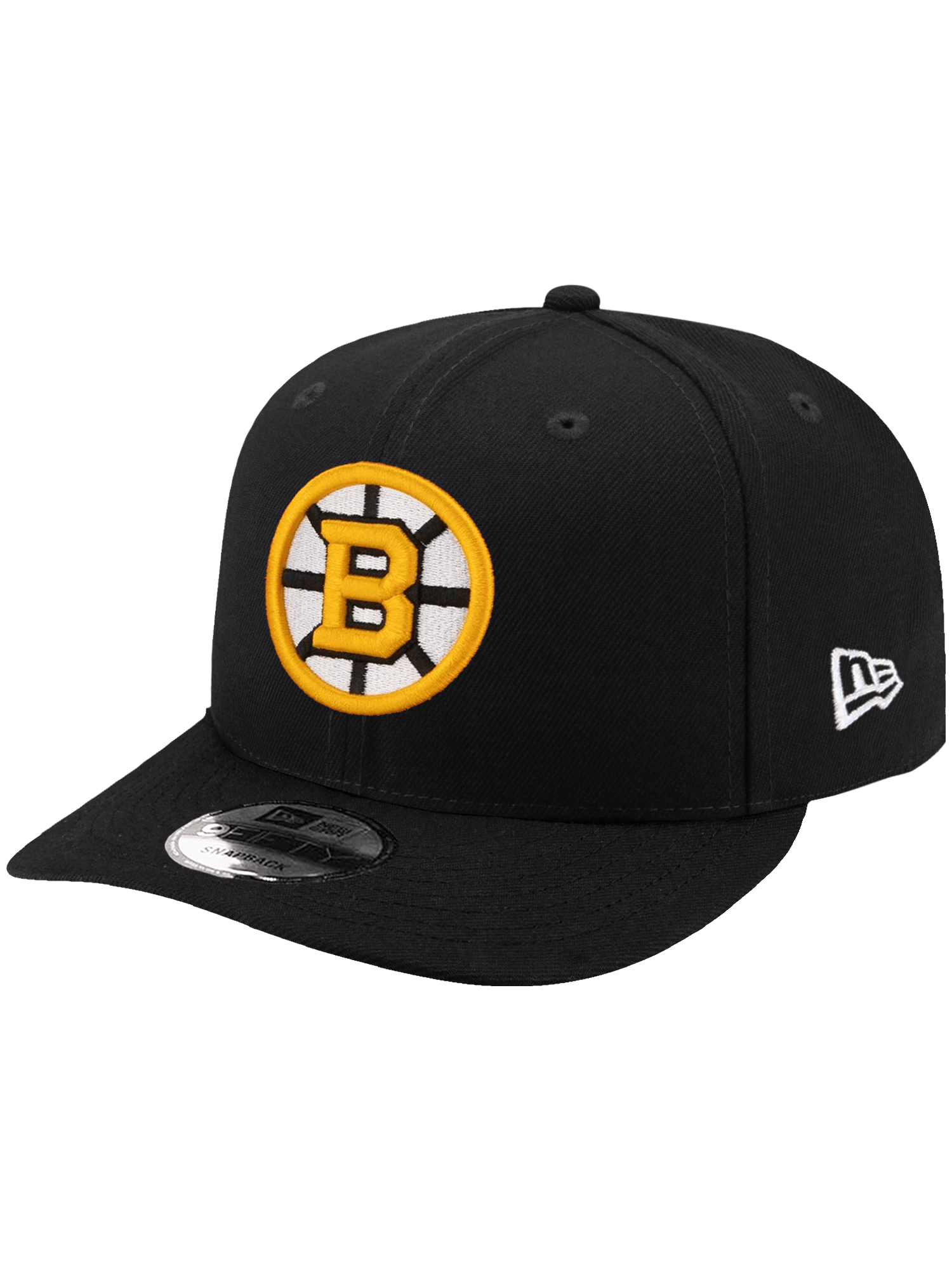 New Era Caps OSFA Boston Bruins New Era NHL Team 9FIFTY Pre-Curved Snapback Hat - Black