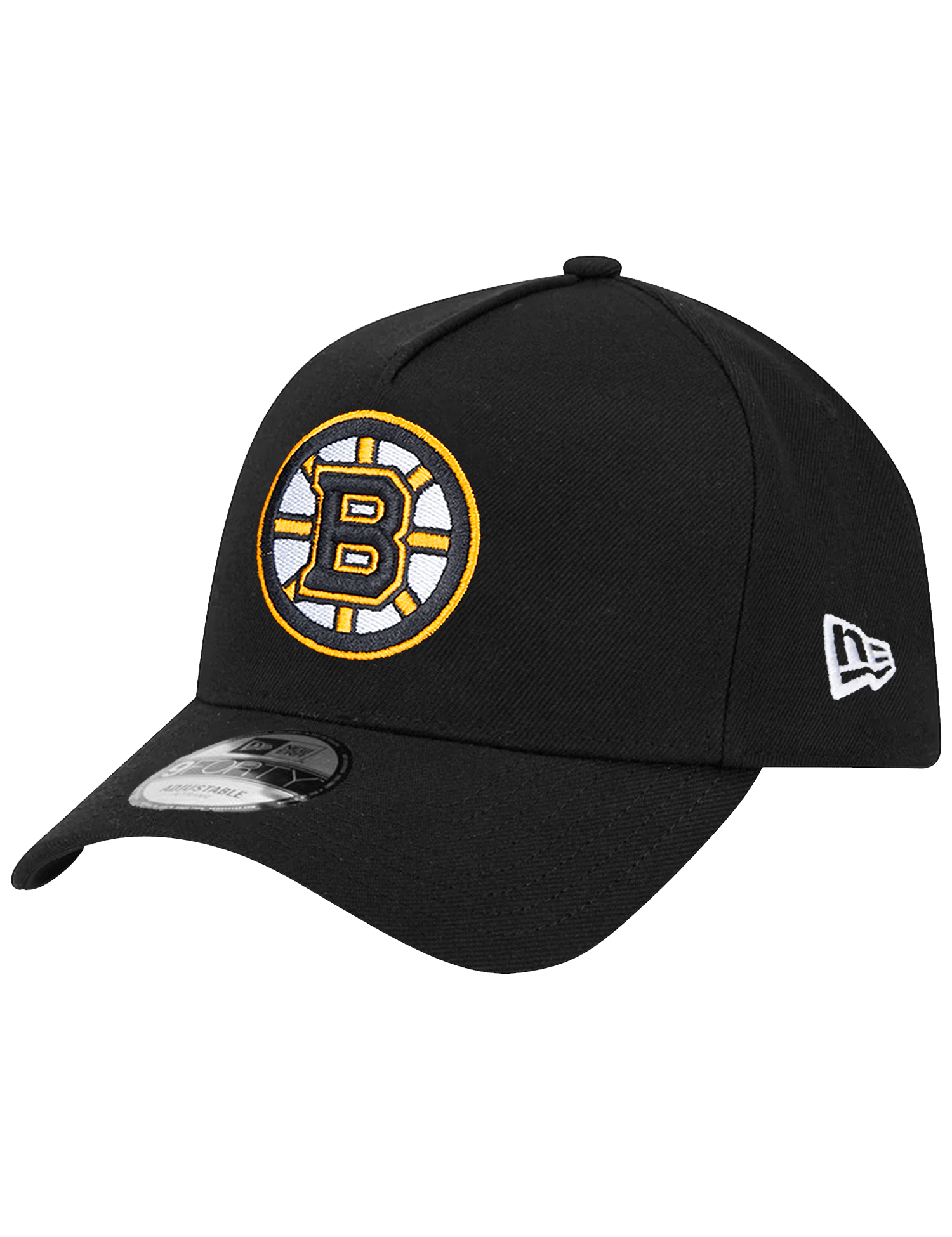 New Era Caps Boston Bruins New Era NHL Team 9FORTY A-Frame Snapback Hat - Black
