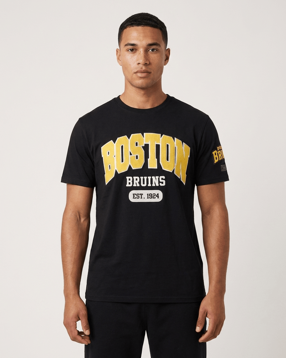 Pro Standard T-Shirts Boston Bruins Pro Standard NHL City Arch Flex T-Shirt - Black