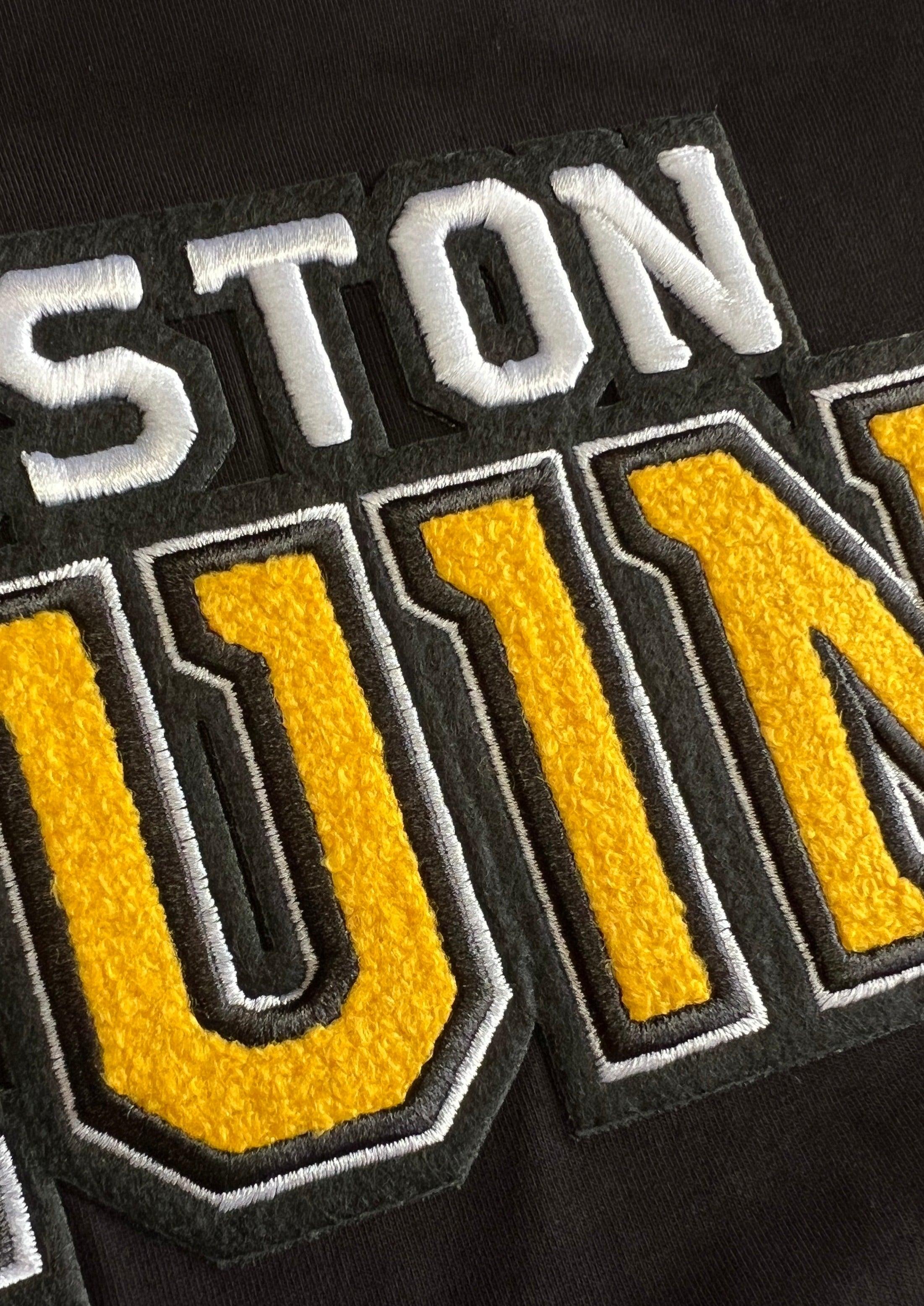 Pro Standard T-Shirts Boston Bruins Pro Standard NHL Classic Chenille T-Shirt - Black