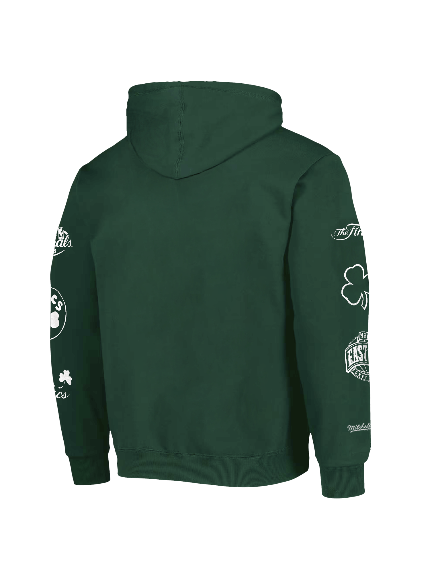 Mitchell And Ness Jumpers Boston Celtics Mitchell & Ness NBA Champs History Vintage Hoodie Jumper - Green