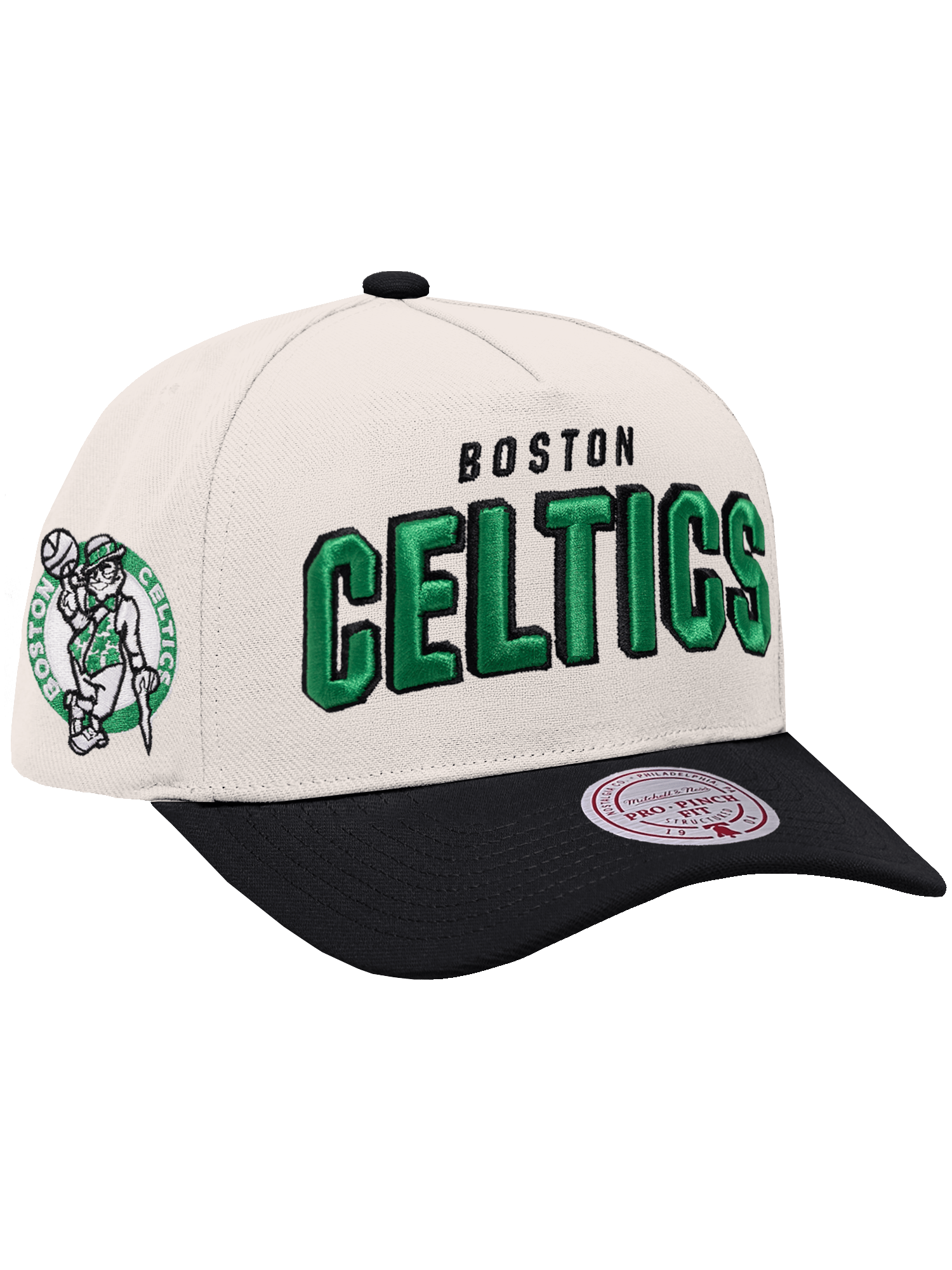 Mitchell And Ness Caps Boston Celtics  Mitchell & Ness NBA HWC Draft Day Pro Pinch Snapback Hat