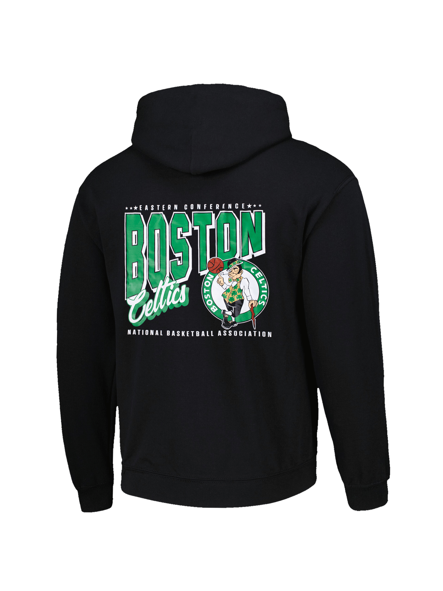 NBA Essentials Jumpers Boston Celtics NBA Essentials Clarkdale Hoodie Jumper - Black