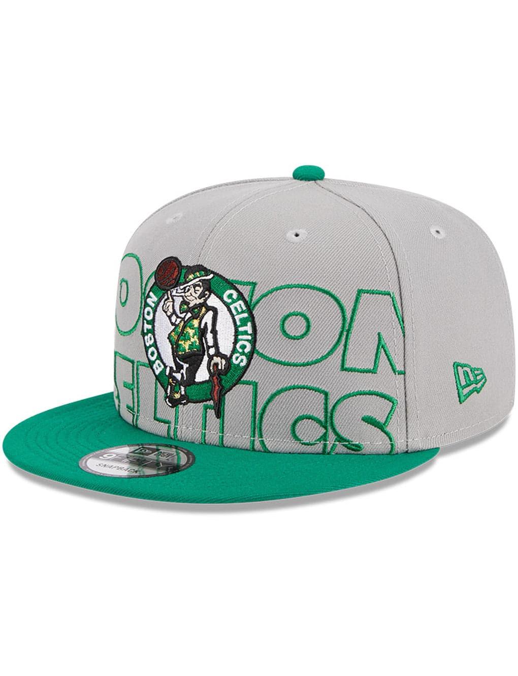 New Era Caps Boston Celtics New Era NBA 23 Draft 9FIFTY Snapback Hat - Grey