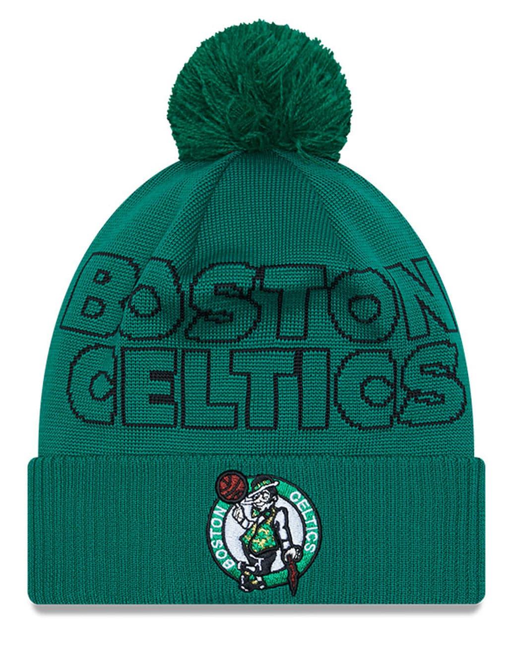 New Era Beanies Boston Celtics New Era NBA 23 Draft Knit Beanie - Green