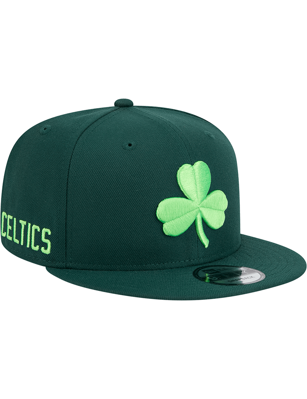 New Era Caps Boston Celtics New Era NBA 24-25 City Edition 9FIFTY Snapback Hat - Green