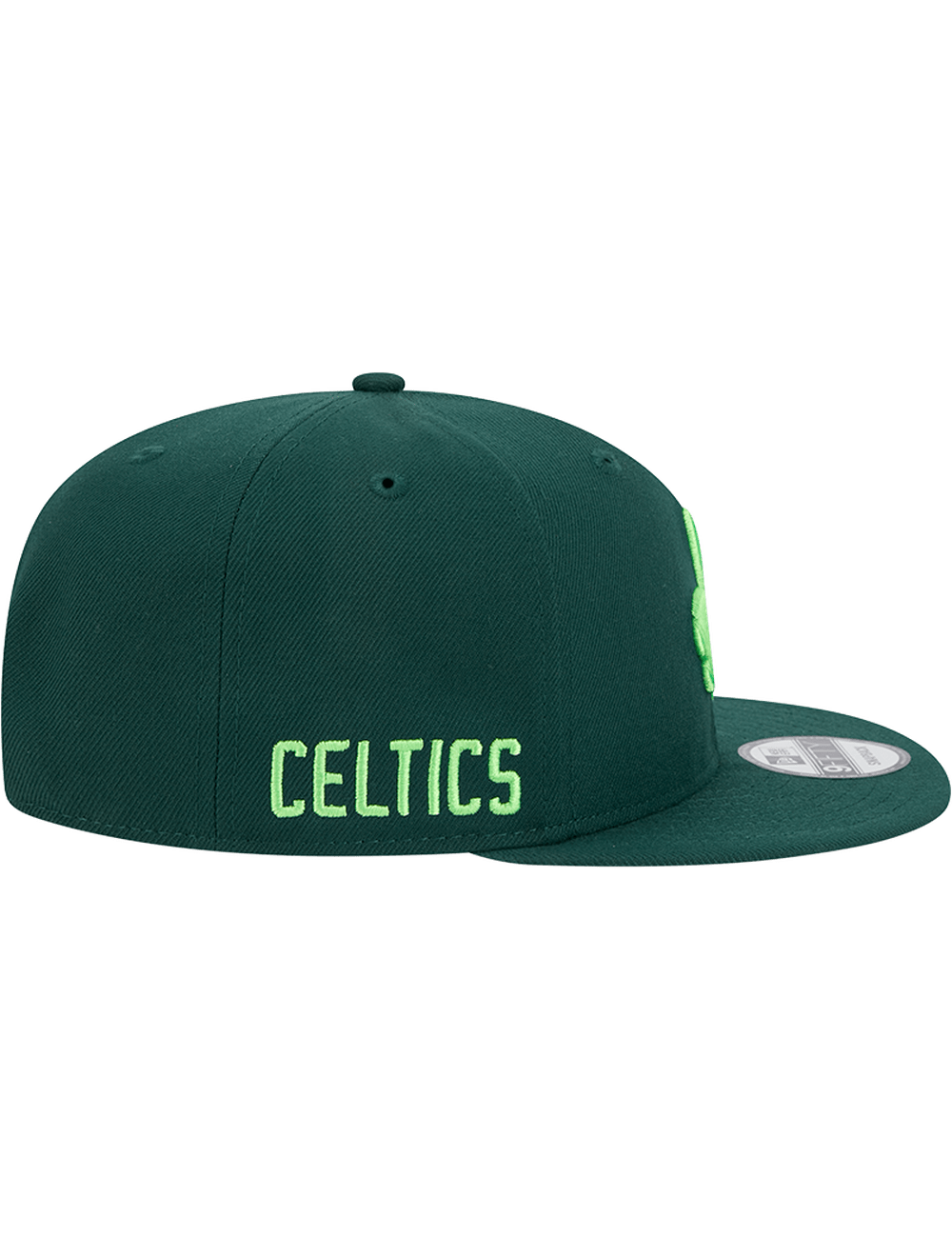 New Era Caps Boston Celtics New Era NBA 24-25 City Edition 9FIFTY Snapback Hat - Green