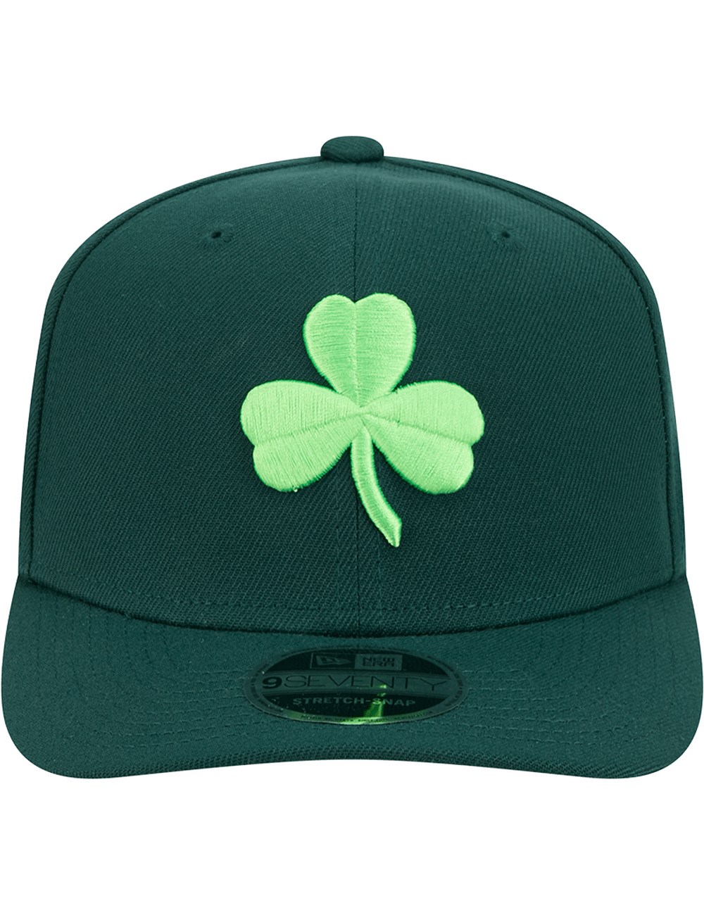 New Era Caps Boston Celtics New Era NBA 24-25 City Edition Alt 9SEVENTY Snapback Hat - Green