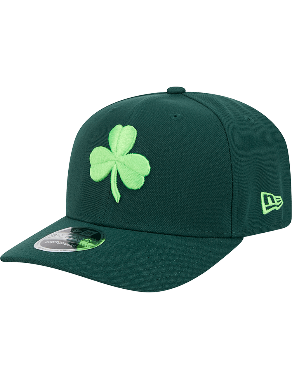 New Era Caps Boston Celtics New Era NBA 24-25 City Edition Alt 9SEVENTY Snapback Hat - Green