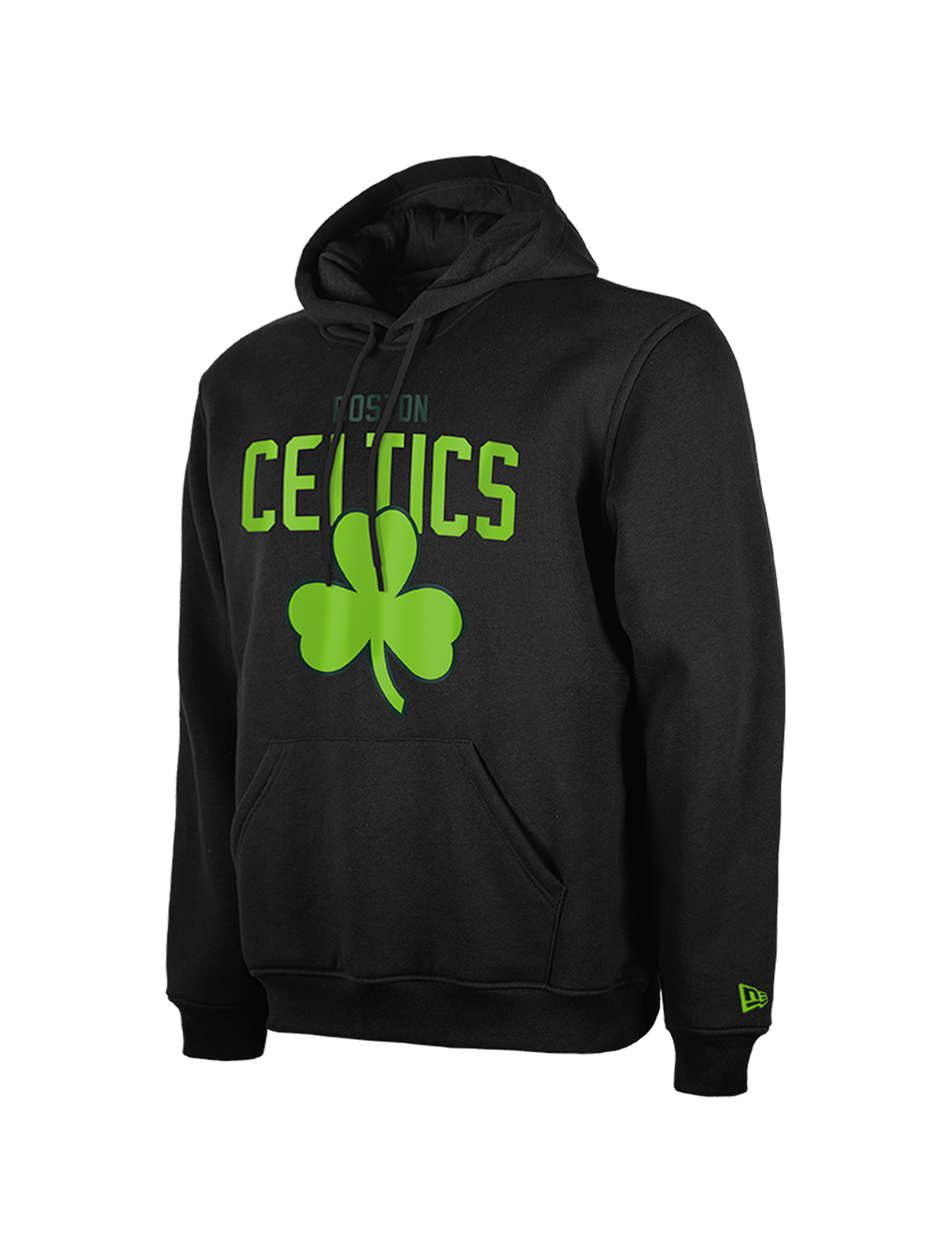 New Era Jumpers Boston Celtics New Era NBA 24-25 City Edition Hoodie Jumper - Black