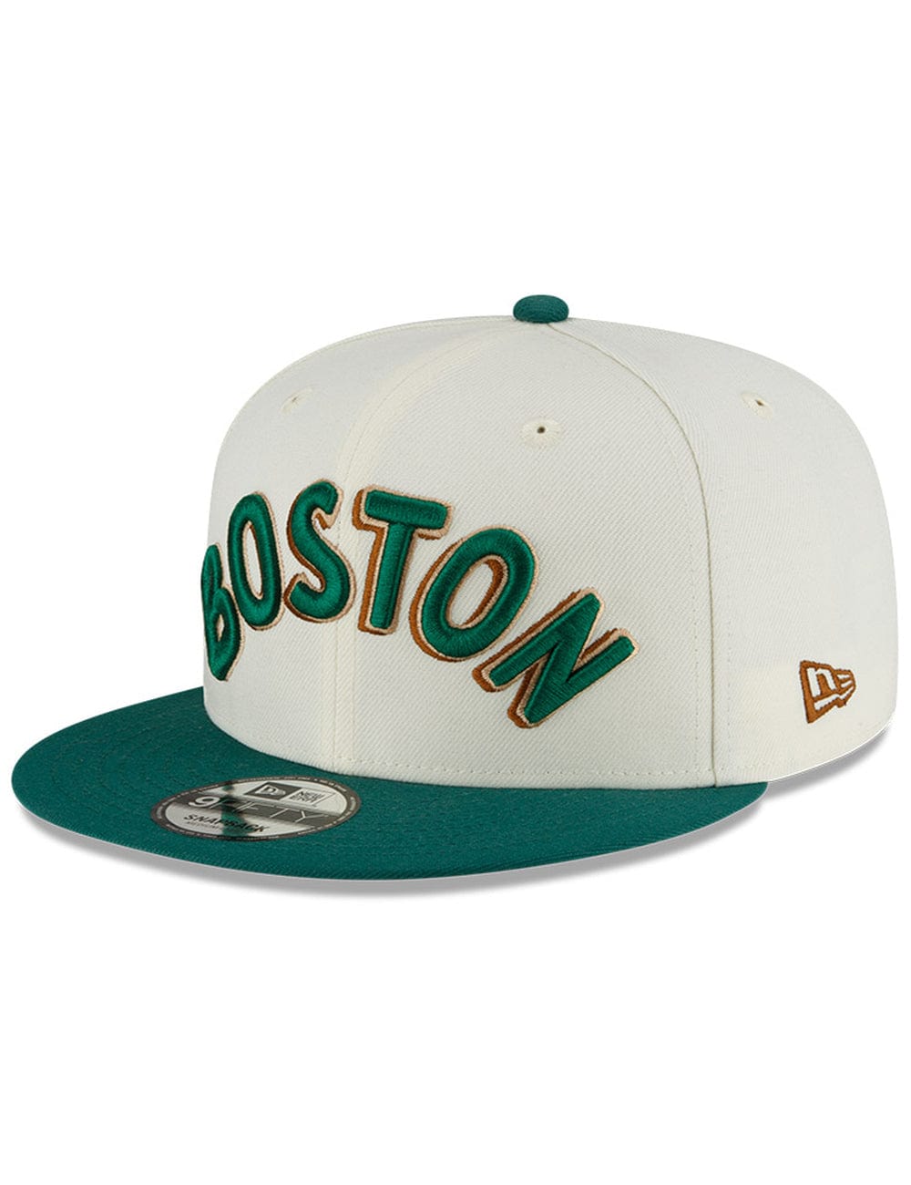 New Era Caps Boston Celtics New Era NBA 24 City Edition 9FIFTY Snapback Hat