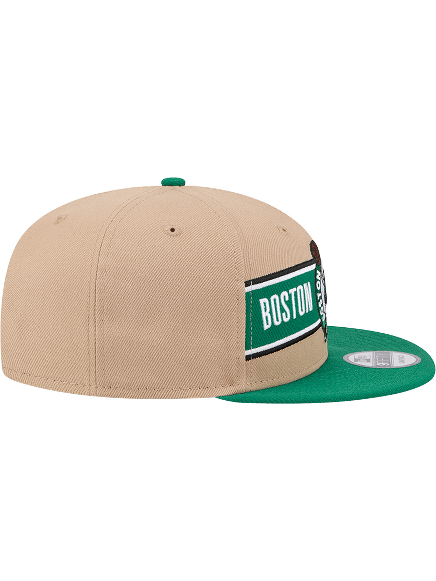 New Era Caps Boston Celtics New Era NBA 24 Draft 9FIFTY Snapback Hat - Tan
