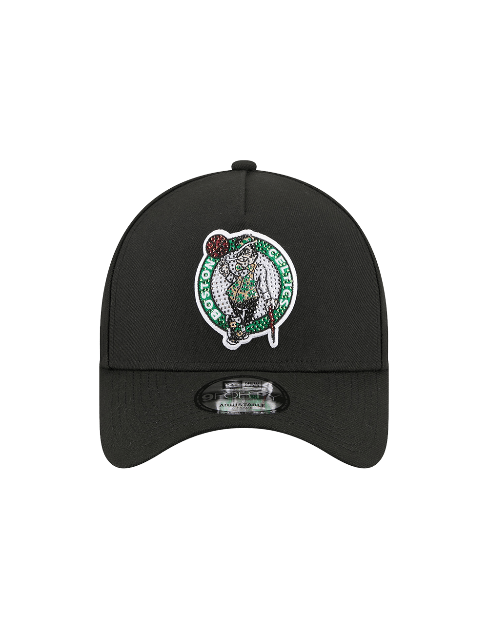 New Era Caps OSFA Boston Celtics New Era NBA 26 Draft 9FORTY A-Frame Snapback Hat - Black