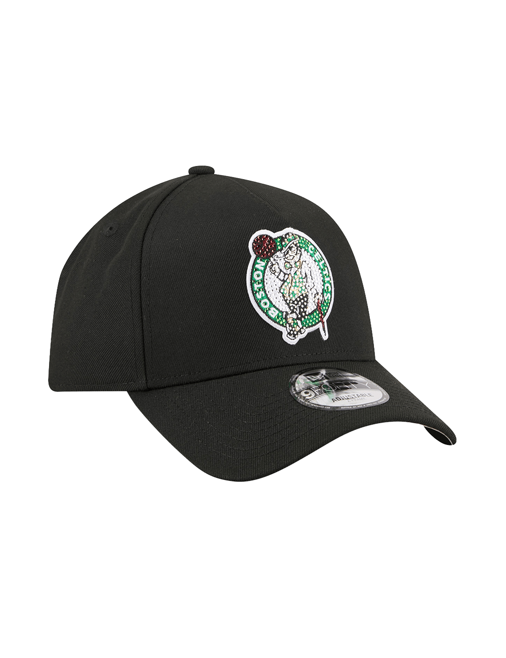 New Era Caps OSFA Boston Celtics New Era NBA 26 Draft 9FORTY A-Frame Snapback Hat - Black