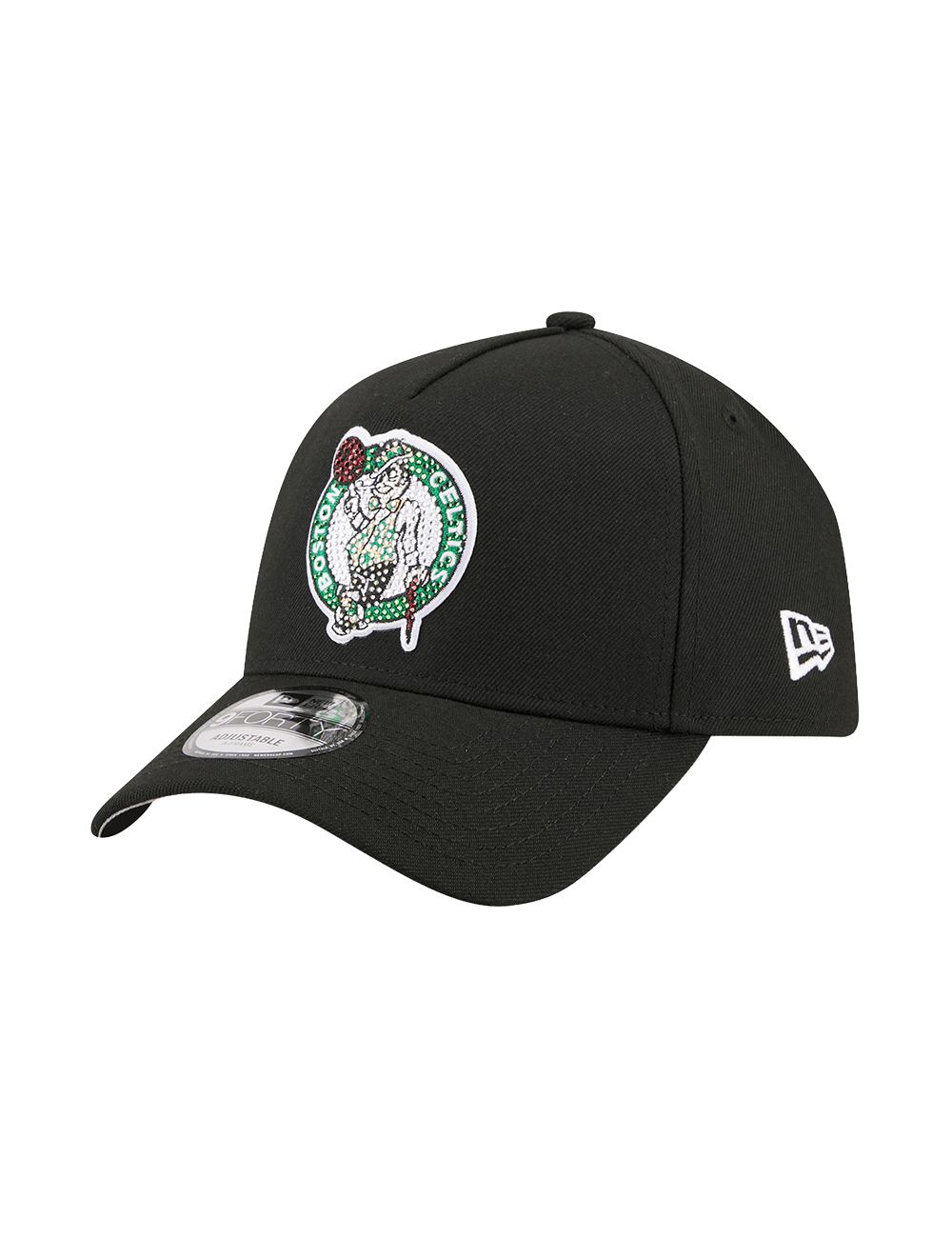 New Era Caps OSFA Boston Celtics New Era NBA 26 Draft 9FORTY A-Frame Snapback Hat - Black