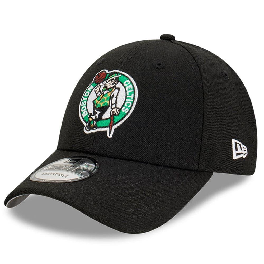 New Era Caps Boston Celtics New Era NBA Champs Patch 9FORTY Snapback Hat - Black