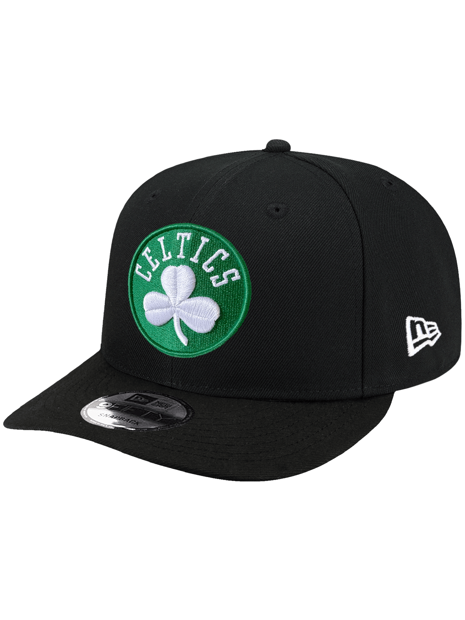 New Era Caps OSFA Boston Celtics New Era NBA Team 9FIFTY Pre-Curved Snapback Hat - Black