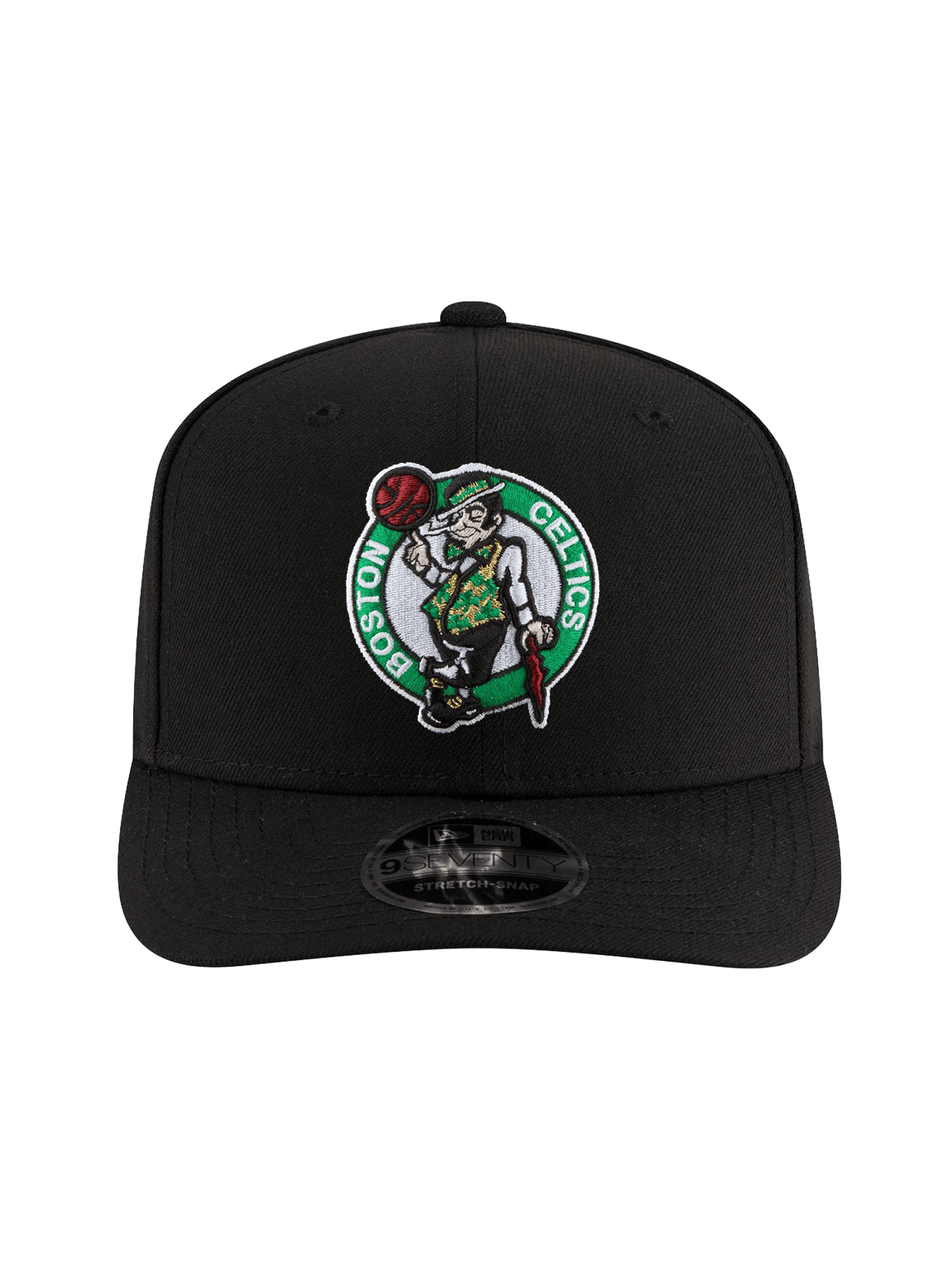 New Era Caps OSFA Boston Celtics New Era NBA Team 9SEVENTY Stretch-Snapback Hat - Black