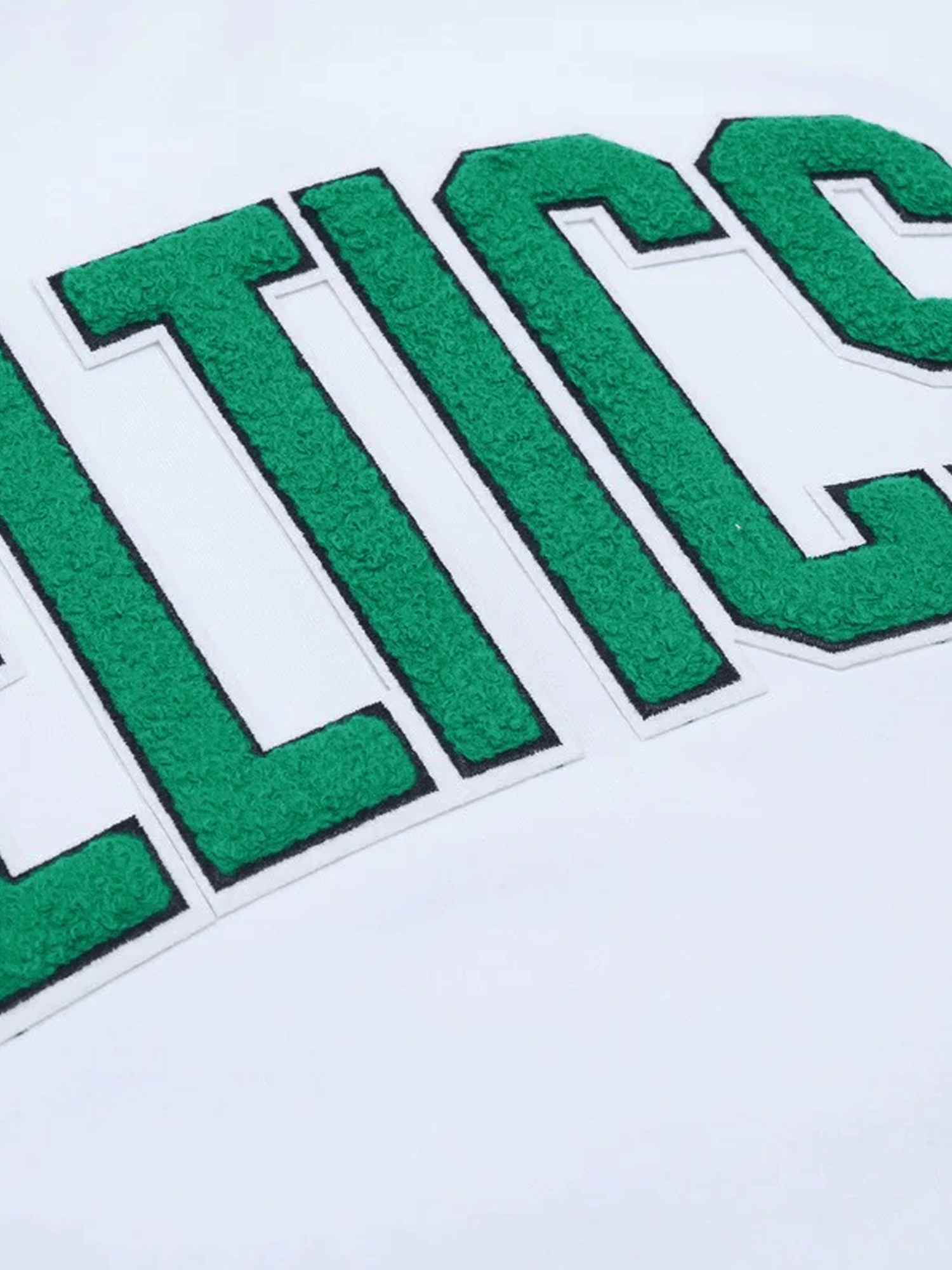 Pro Standard T-Shirts Boston Celtics Pro Standard NBA Team Chenille Flex T-Shirt - White