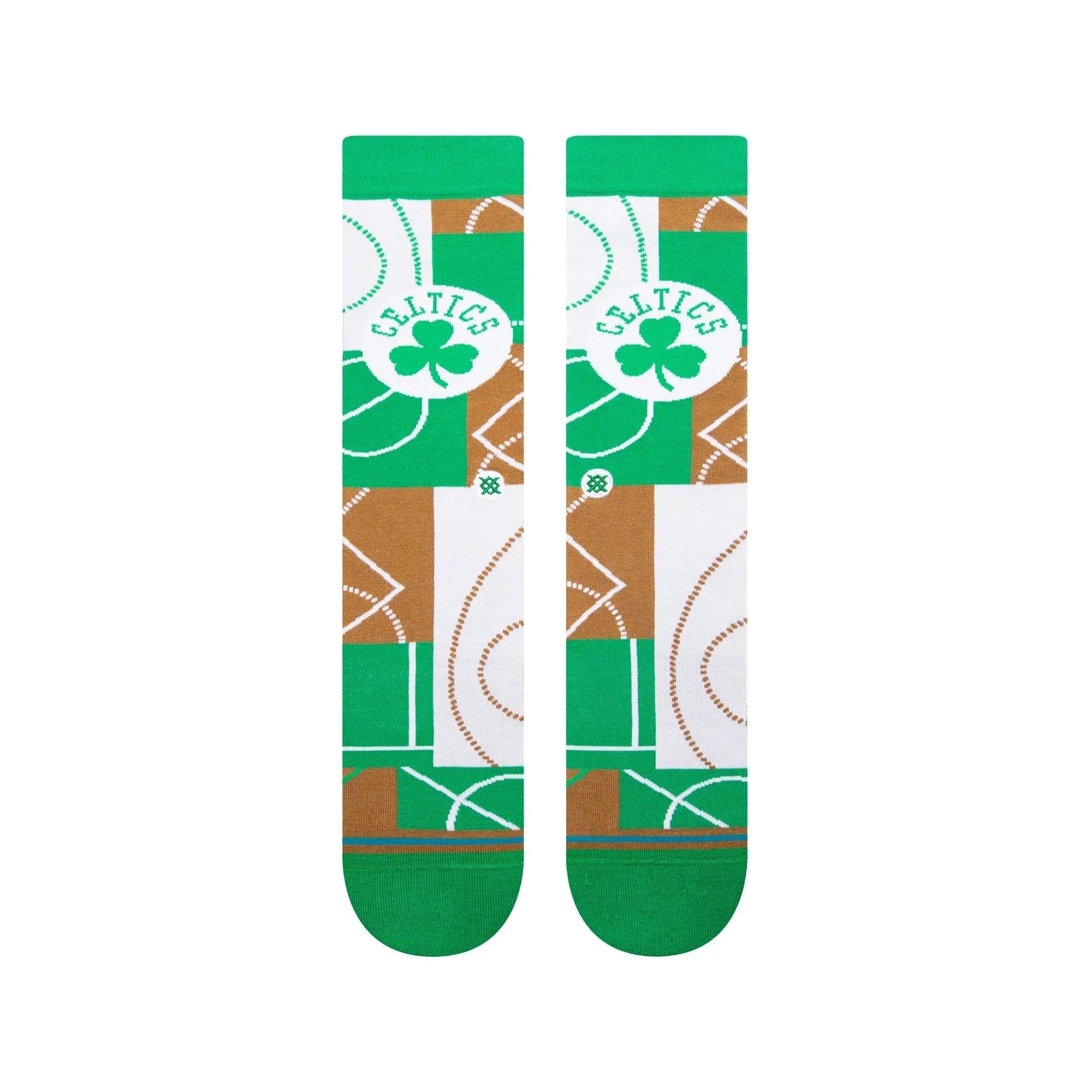 Stance Socks Large (9-12 US) Boston Celtics Stance NBA Zone Crew Socks - Green