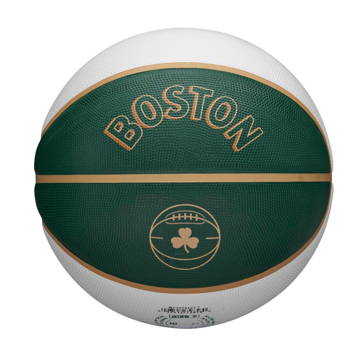 Wilson Sporting Goods Balls Boston Celtics Wilson NBA 24 City Edition Basketball Ball
