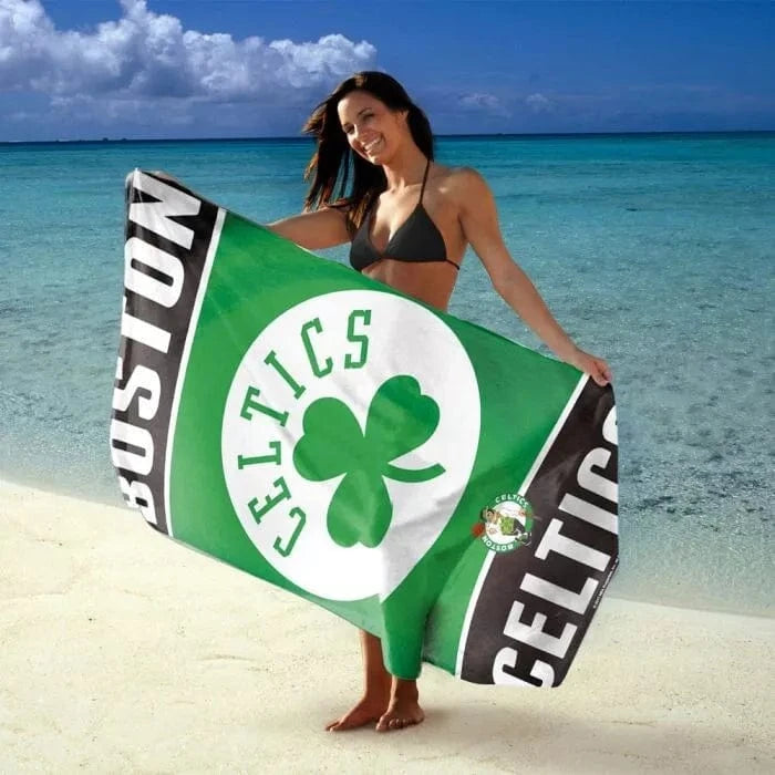 Wincraft Accessories Boston Celtics Wincraft NBA 30 x 60" Logo Fiber Beach Towel