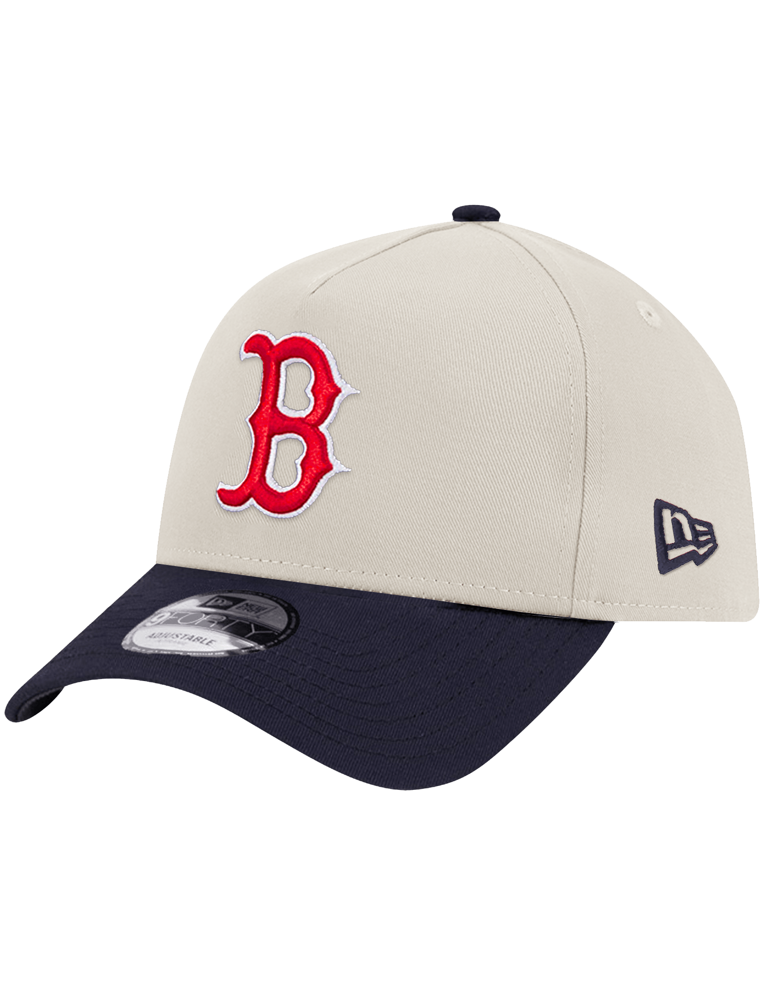 New Era Caps Boston Red Sox New Era MLB 04 World Series 9FORTY A-Frame Snapback Hat - Stone
