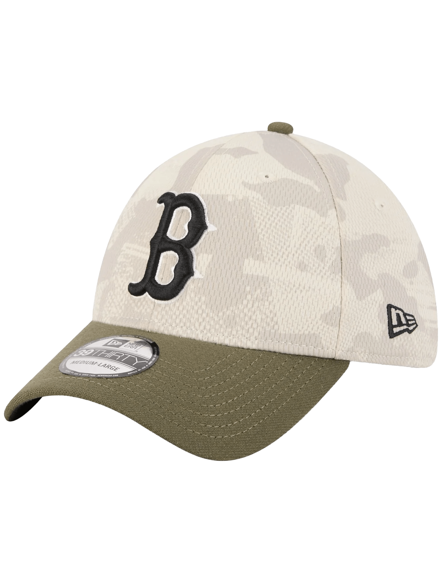 New Era Caps Boston Red Sox New Era MLB Armed Forces 2025 39THIRTY Stretch-Fit Hat