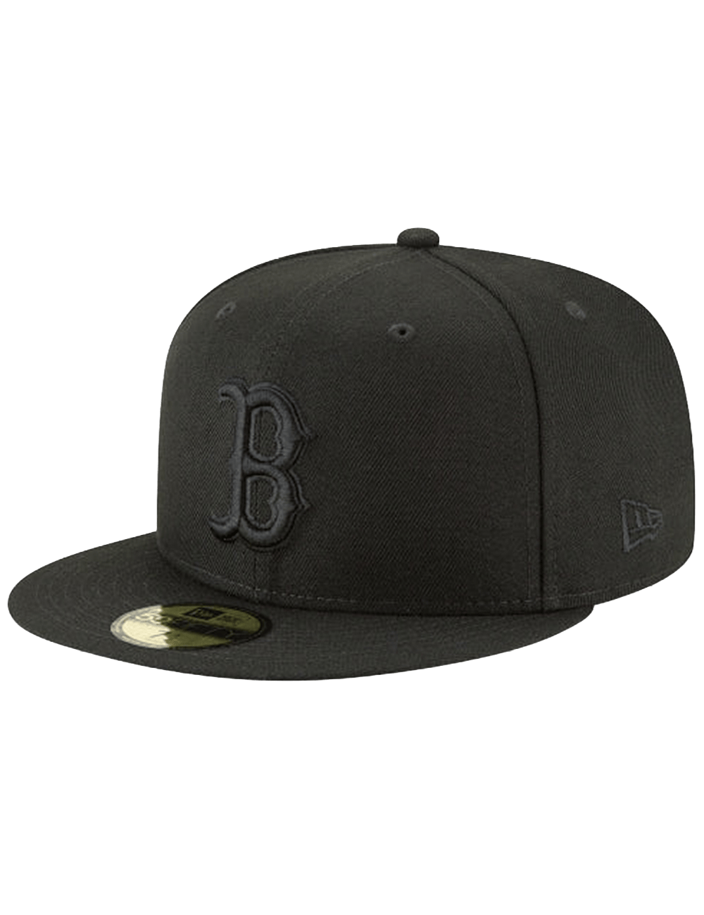 New Era Caps Boston Red Sox New Era MLB Black On Black 59FIFTY Fitted Hat