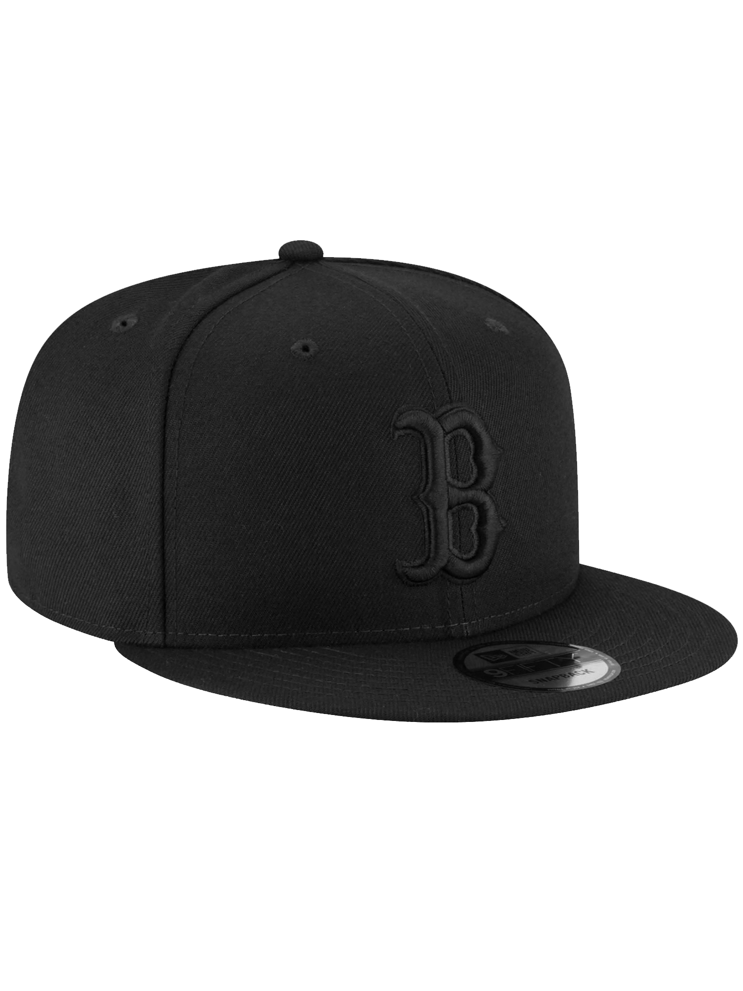 New Era Caps Boston Red Sox New Era MLB Black On Black 9FIFTY Snapback Hat