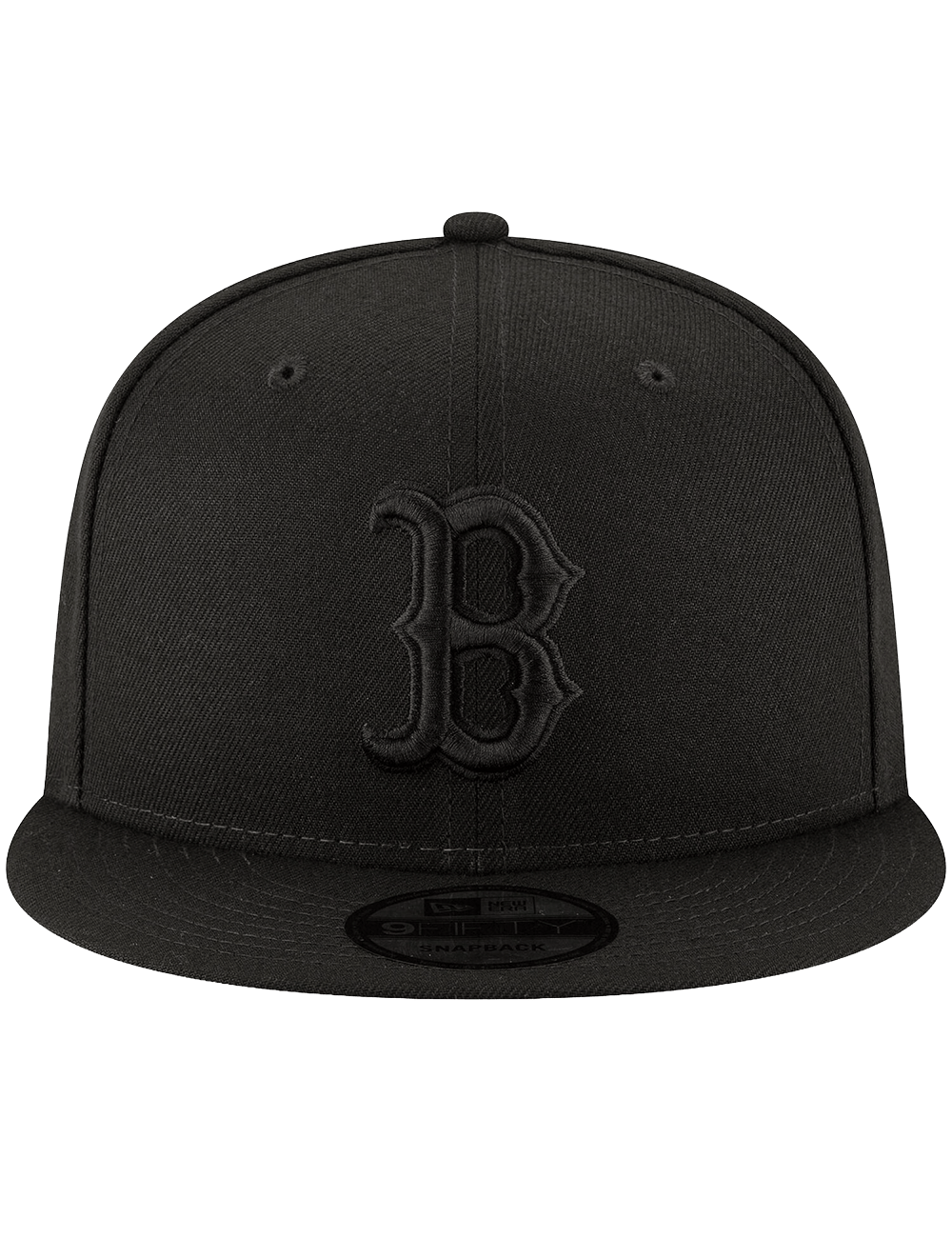 New Era Caps OSFA Boston Red Sox New Era MLB Black On Black 9FIFTY Snapback Hat