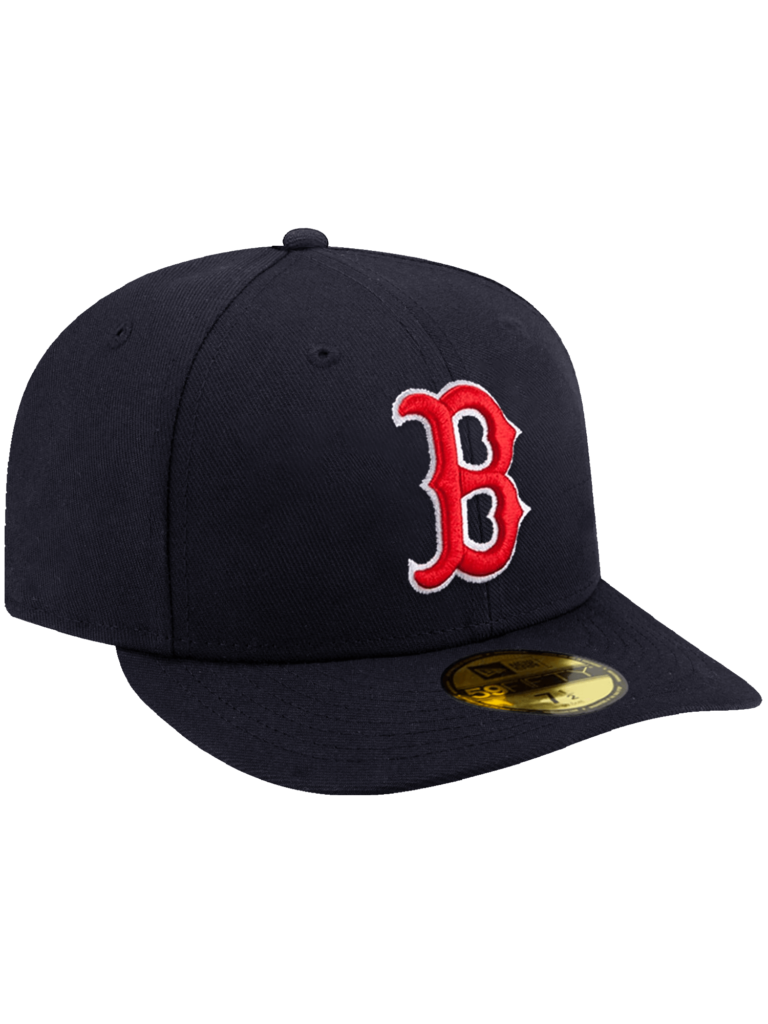 New Era Caps Boston Red Sox New Era MLB On-Field AC Pre-Curved 59FIFTY Fitted Hat - Navy