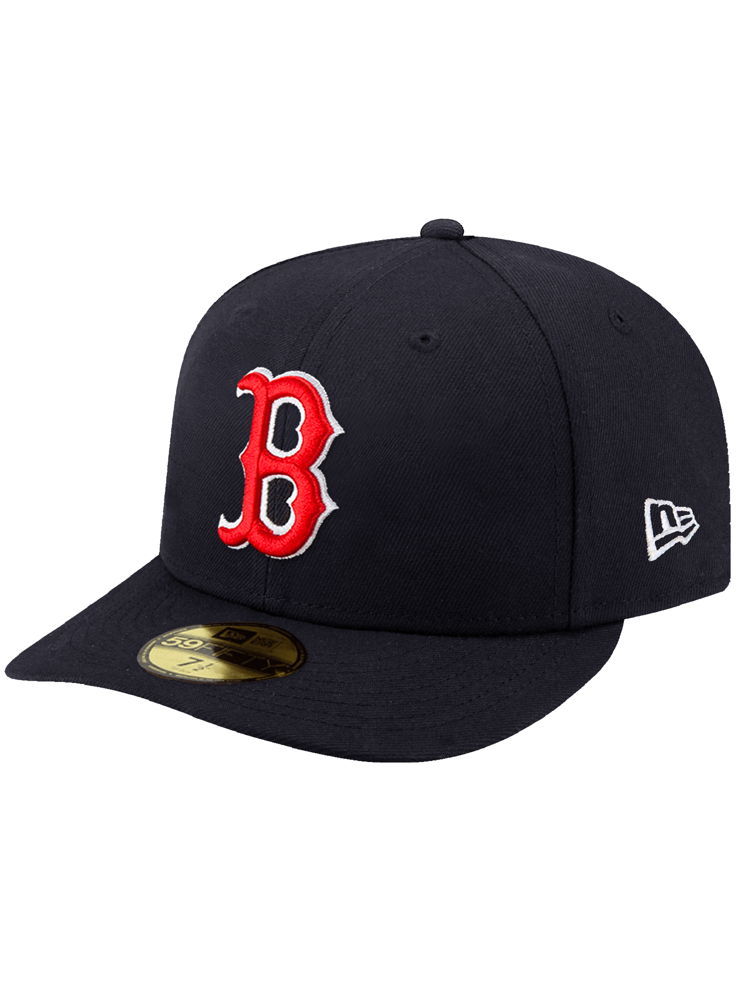 New Era Caps Boston Red Sox New Era MLB On-Field AC Pre-Curved 59FIFTY Fitted Hat - Navy